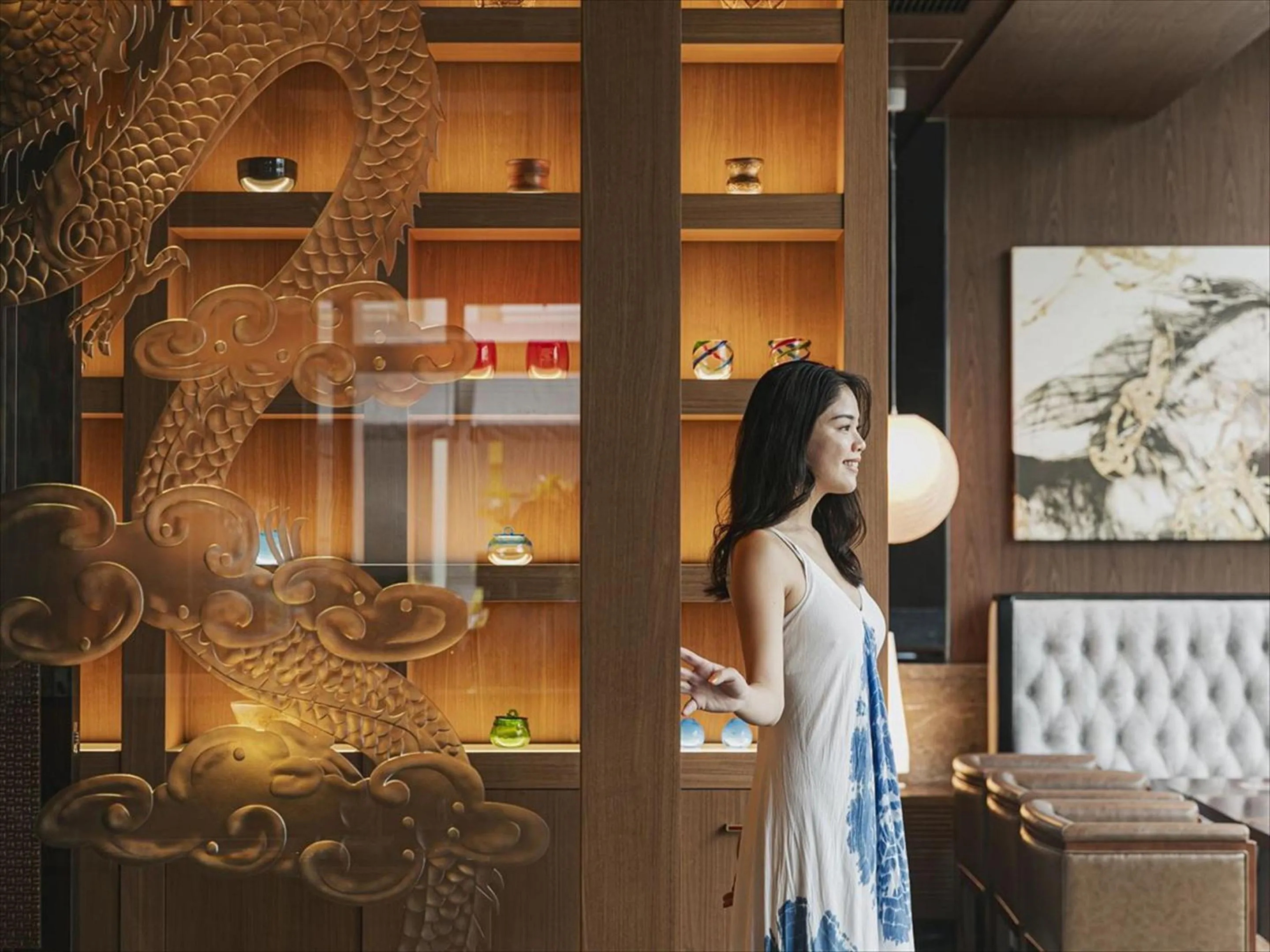 Lounge or bar in Okinawa EXES Naha