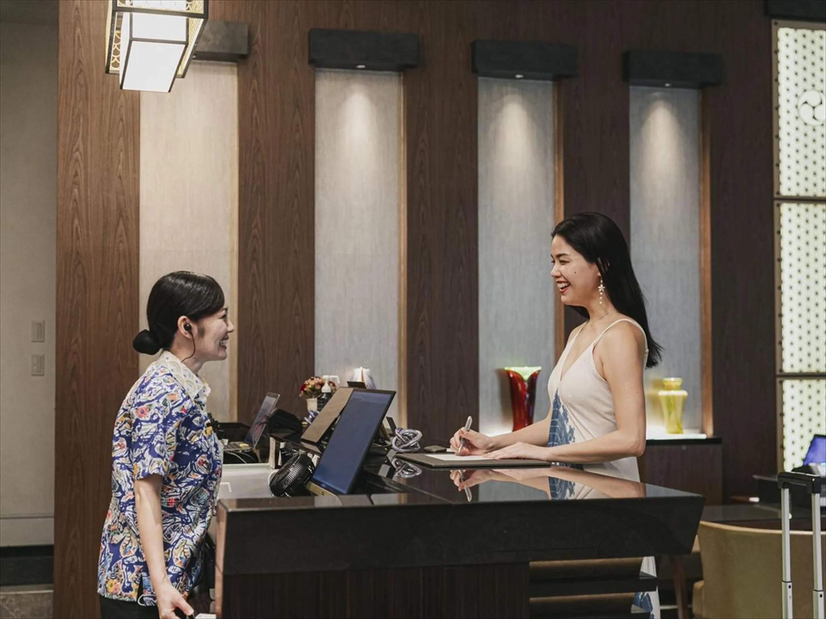 Lobby or reception in Okinawa EXES Naha