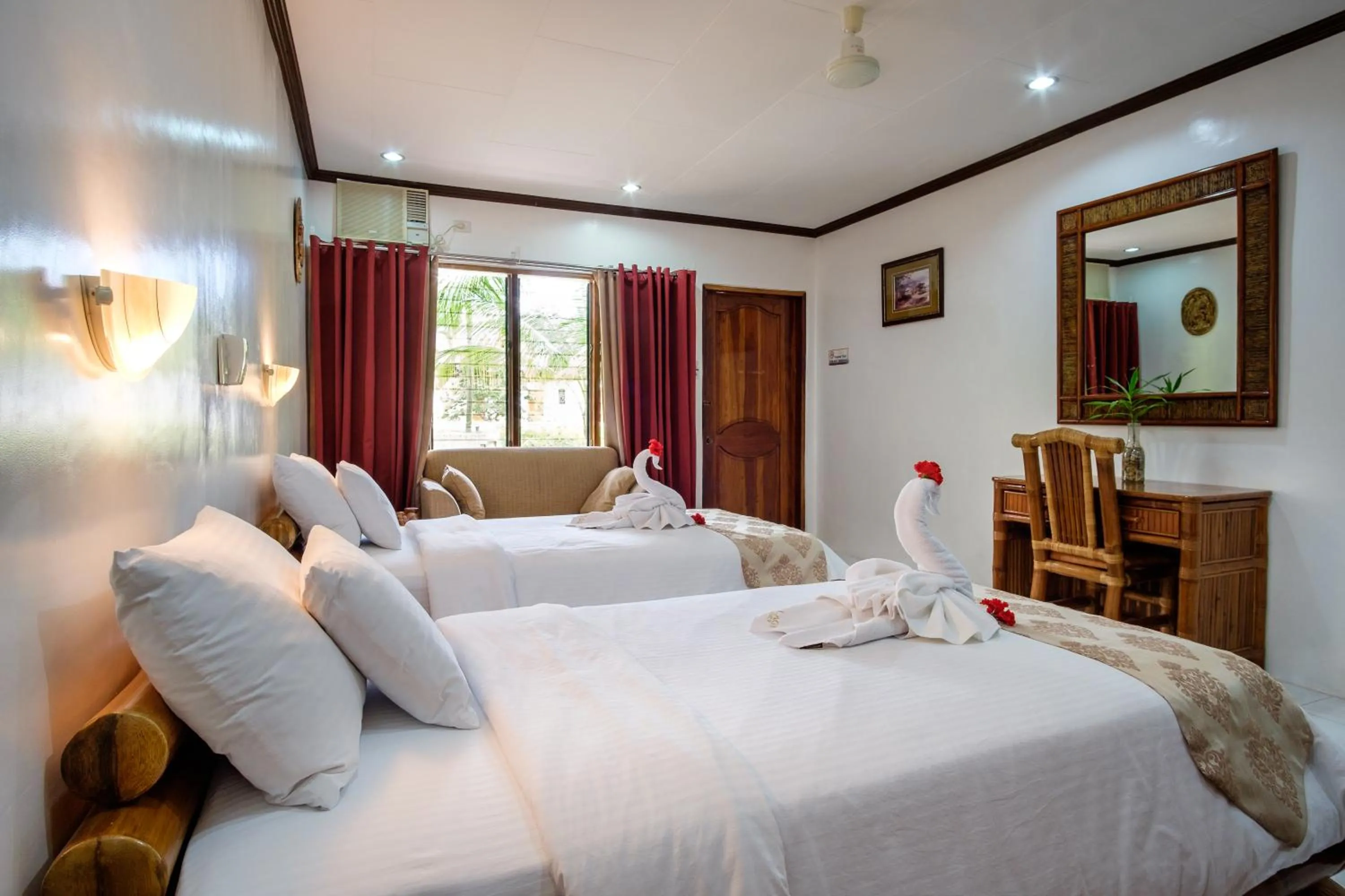 Property building, Bed in Kasai Village Dive Resort