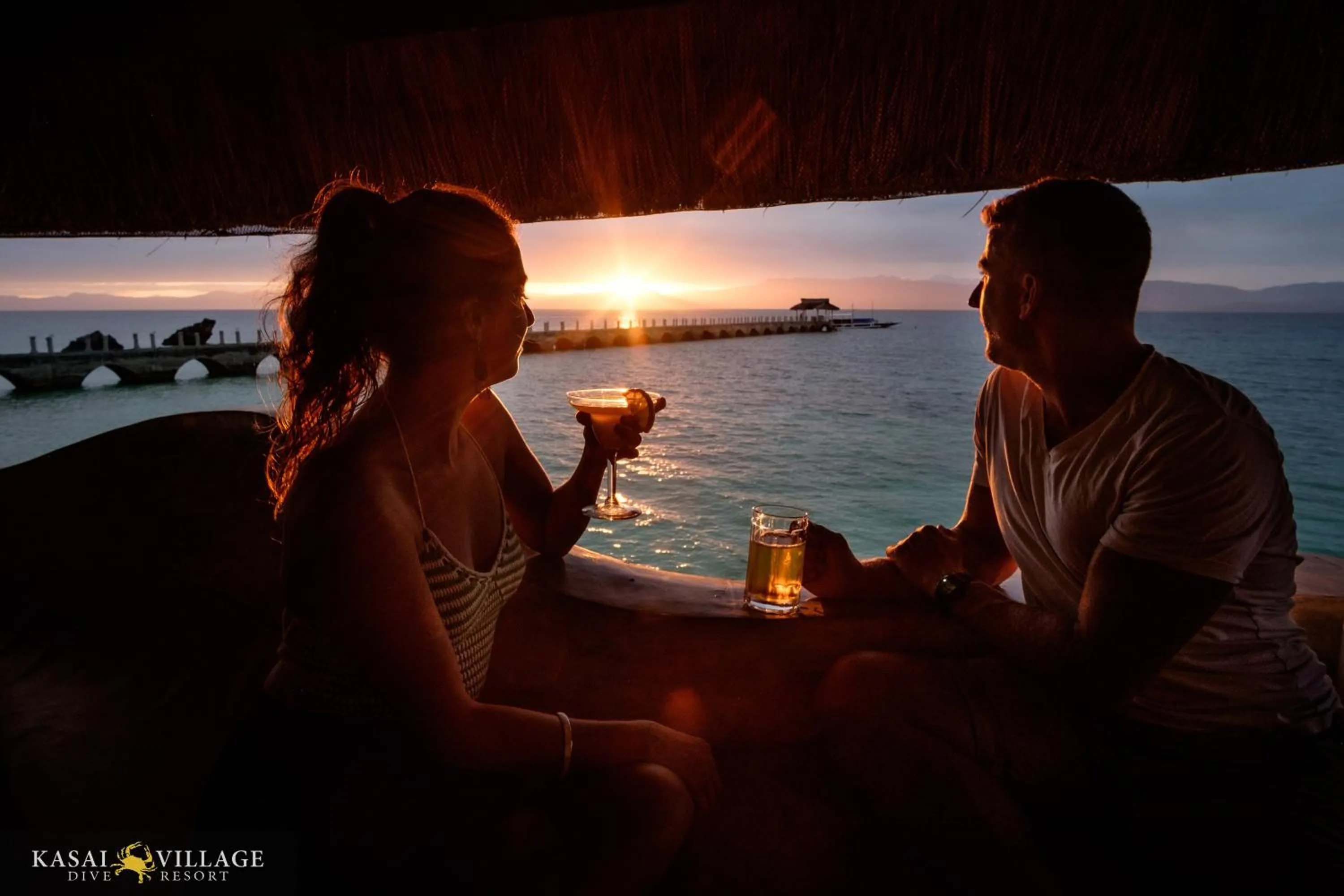 Lounge or bar in Kasai Village Dive Resort