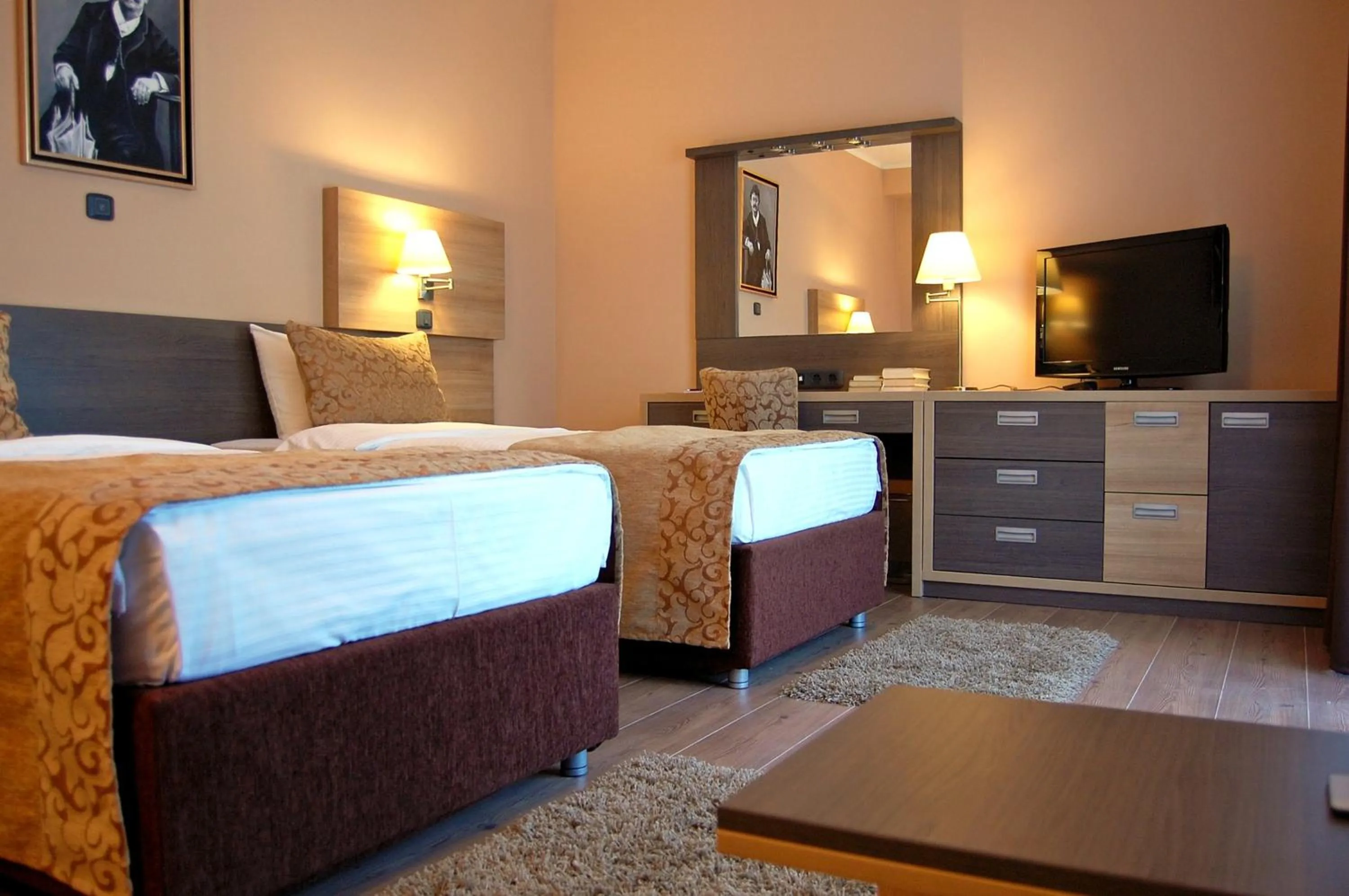 Bed in Hill Hotel Wellness & Spa