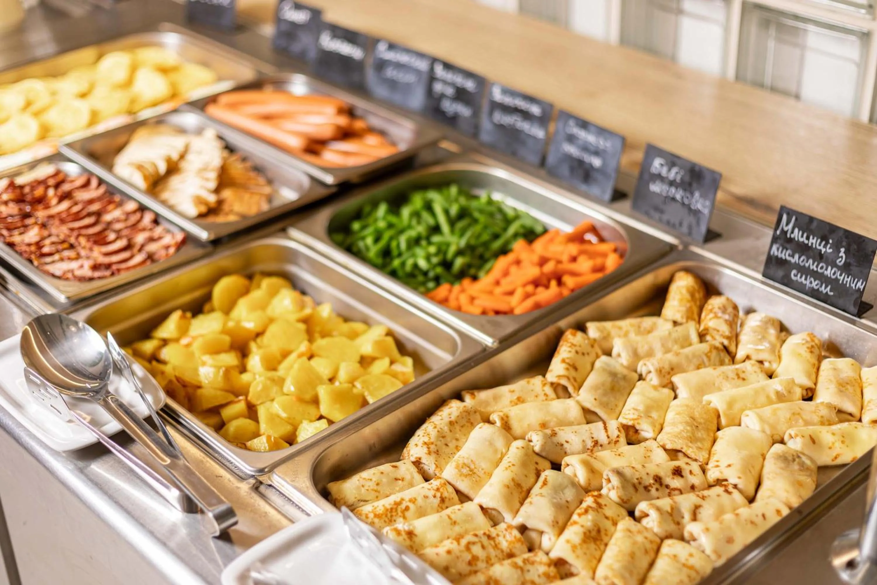 Breakfast in IQ Hotel