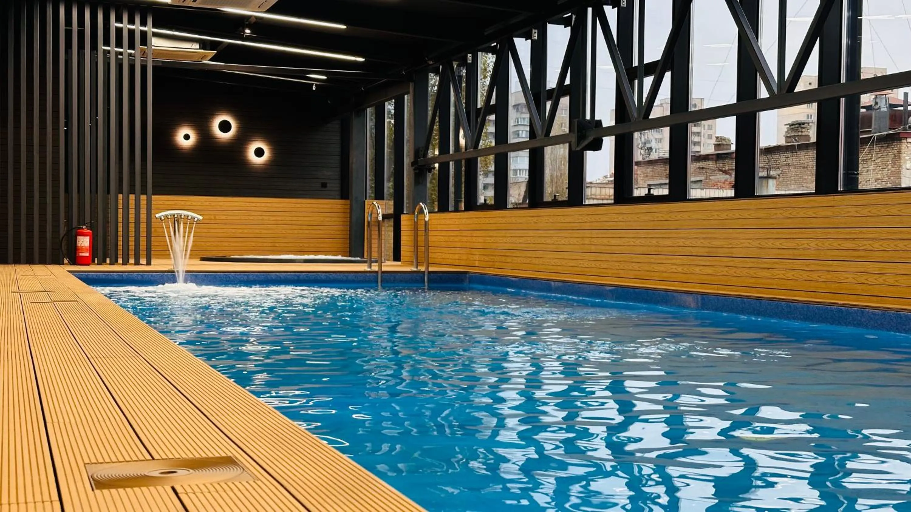 Swimming pool in IQ Hotel