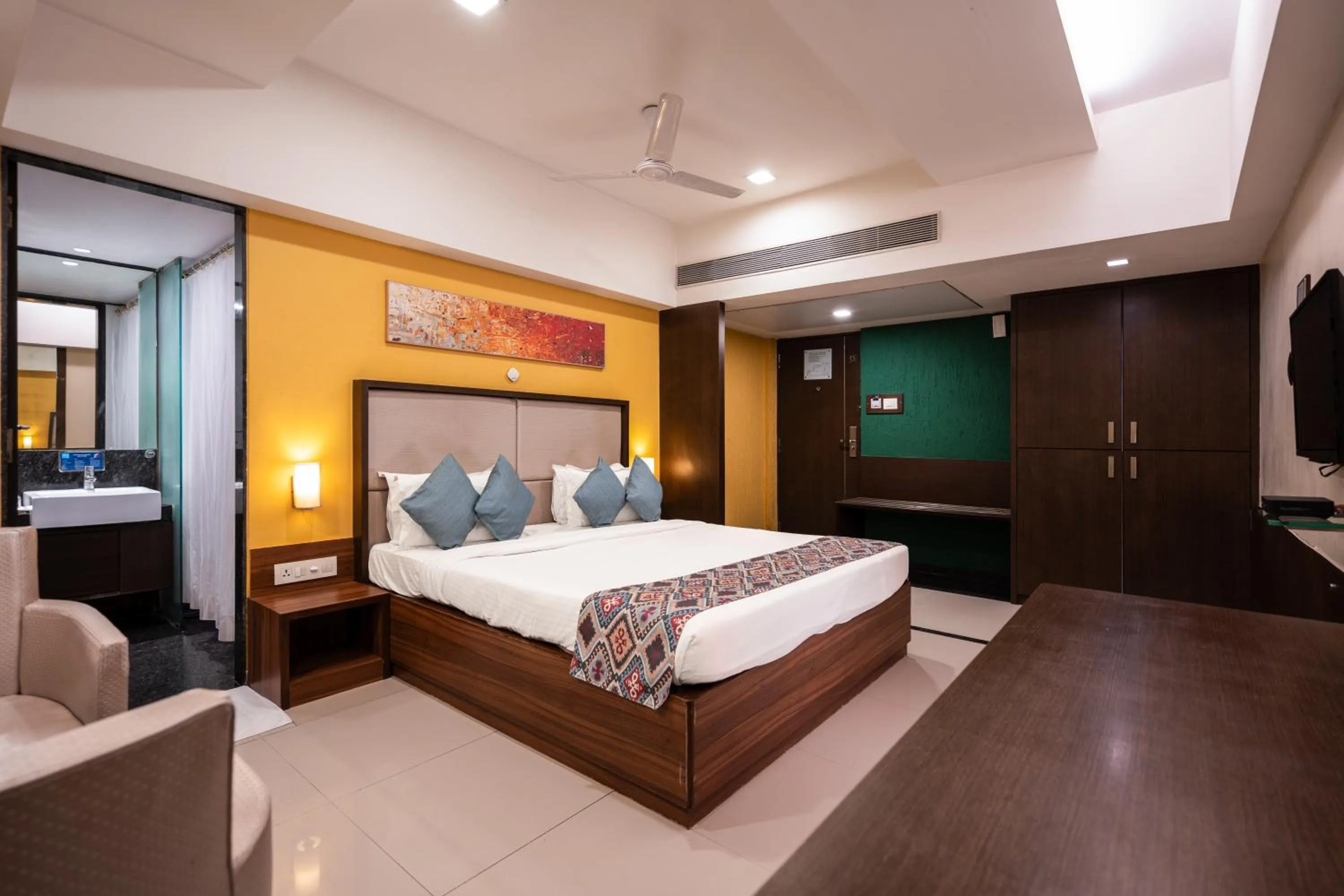 Bed in GCC Hotel and Club