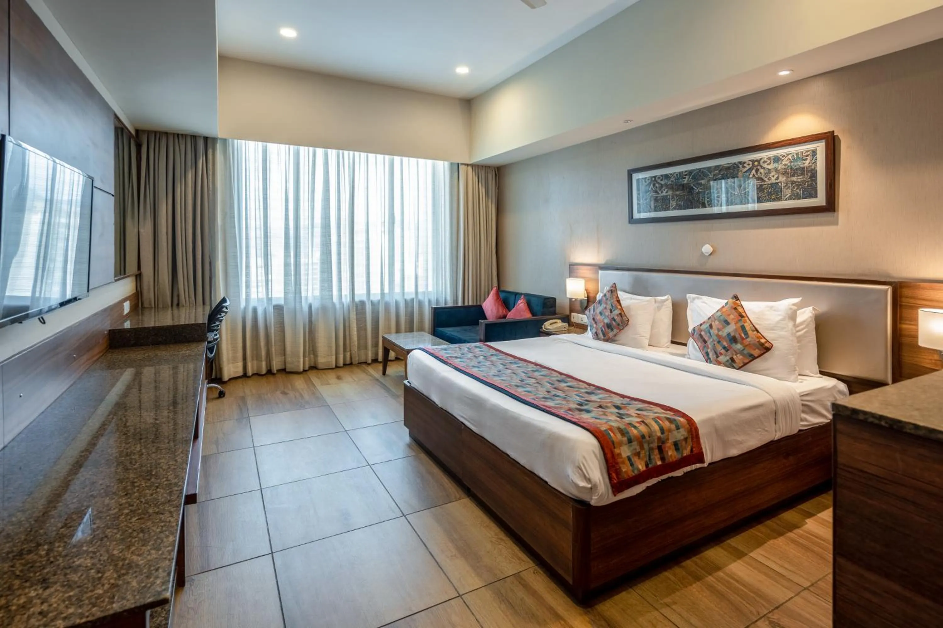 Bed in GCC Hotel and Club