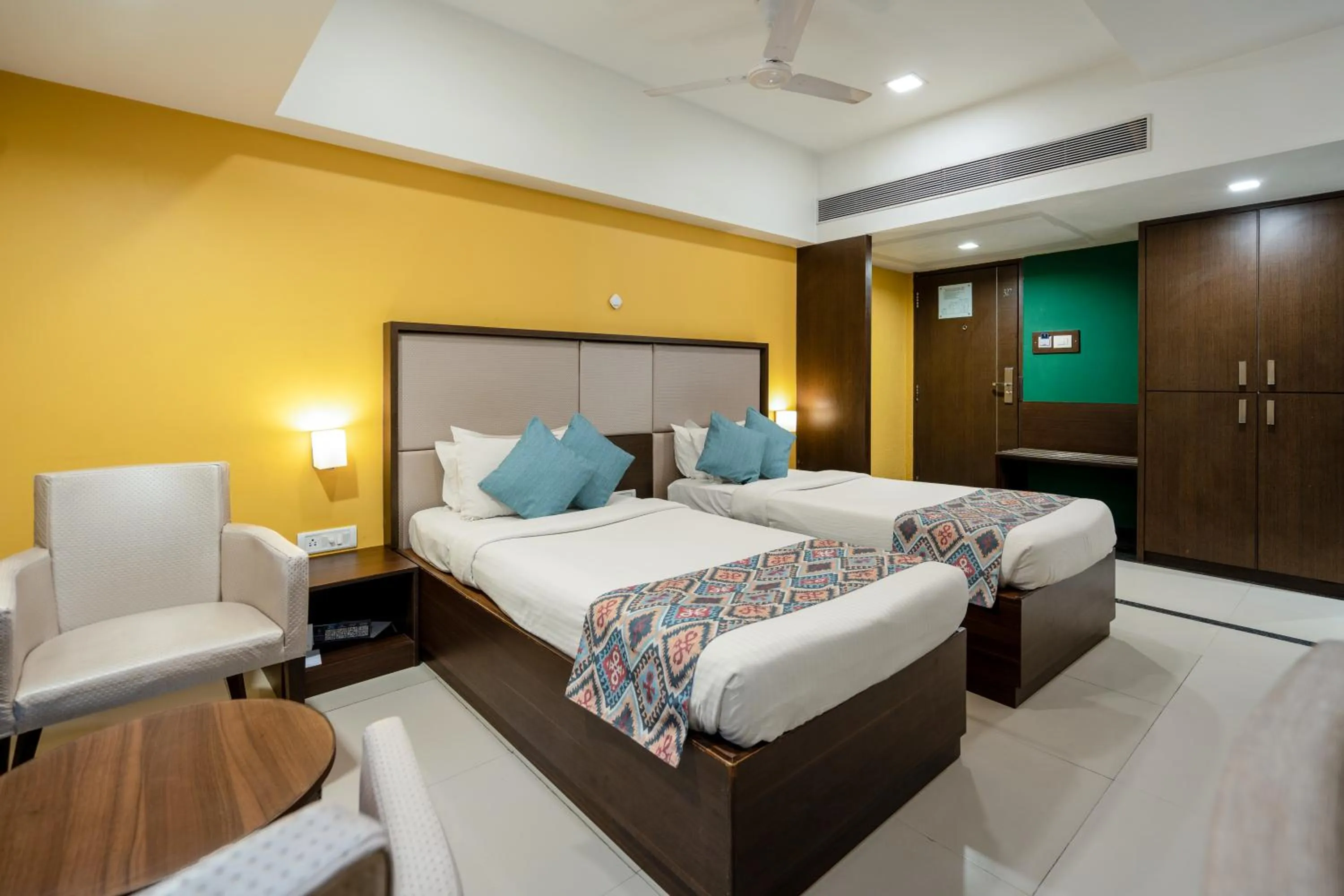 Bed in GCC Hotel and Club