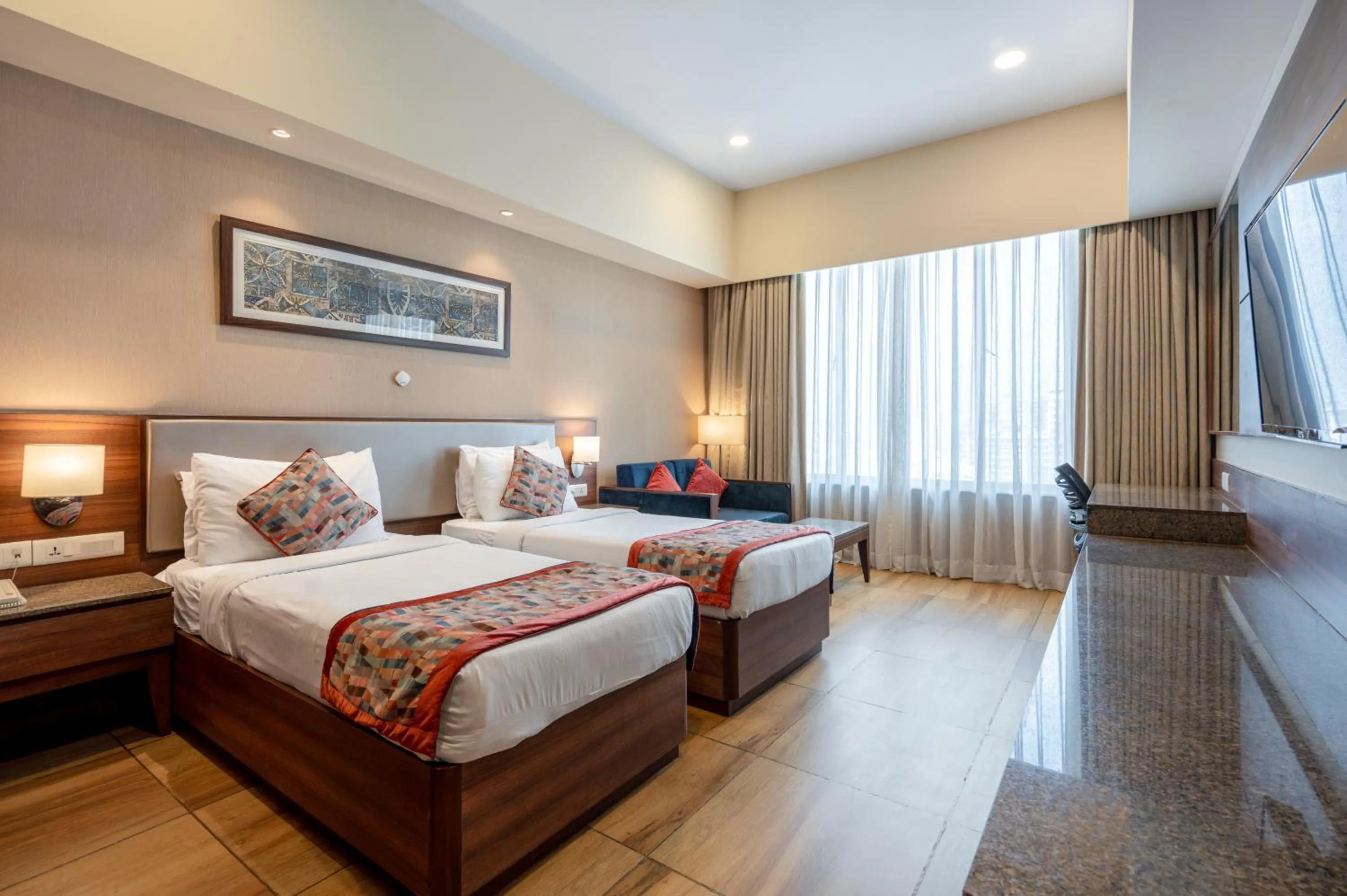 Bed in GCC Hotel and Club