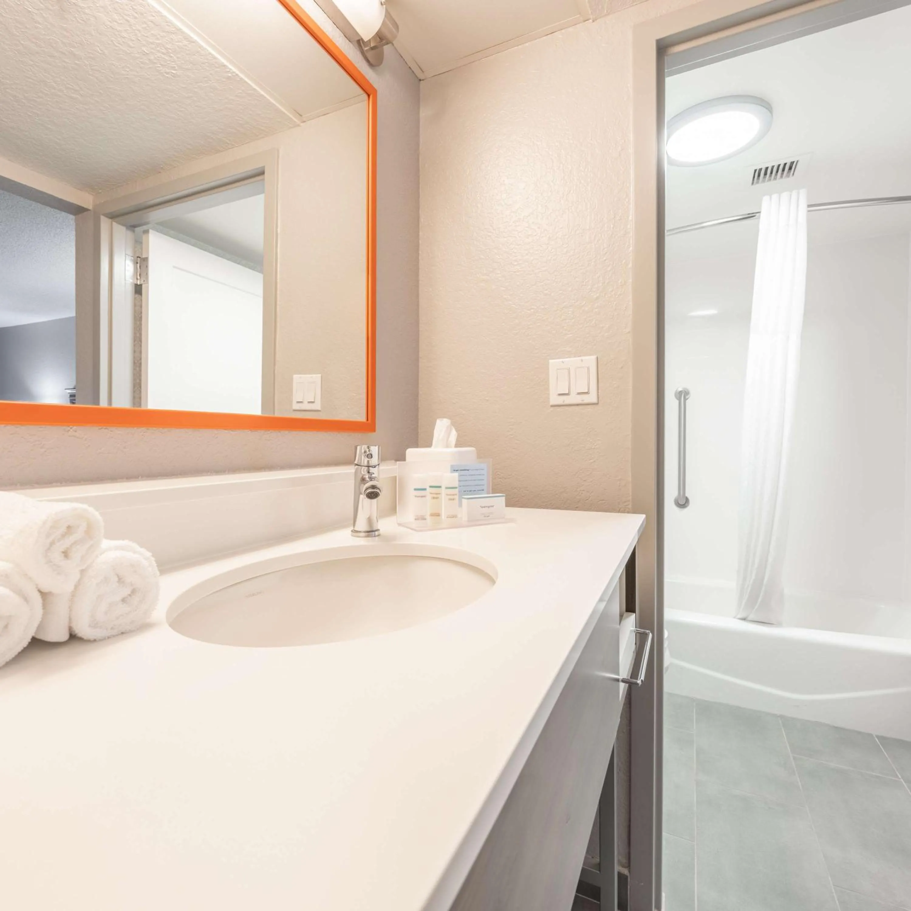 Bathroom in Hampton Inn Gainesville