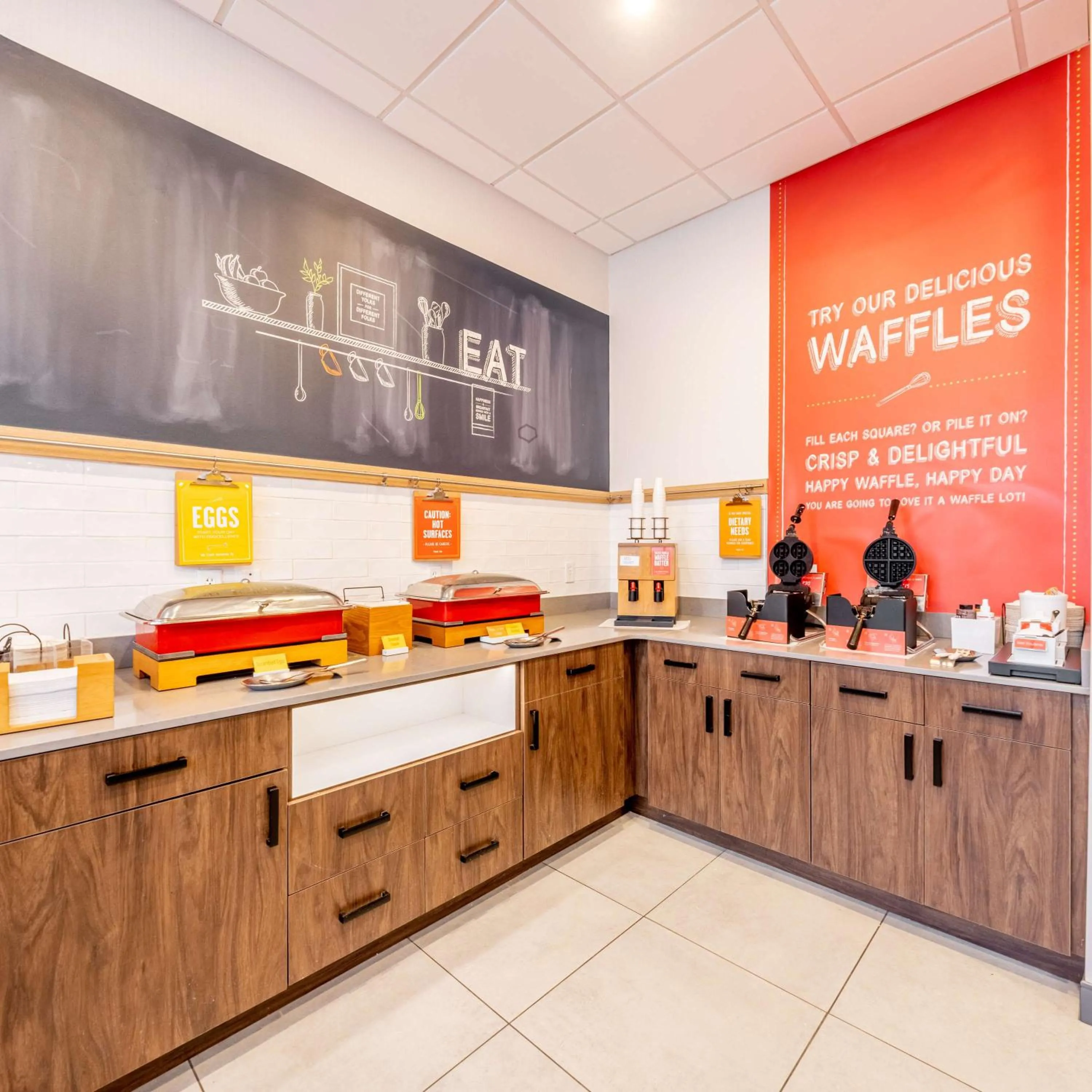 Breakfast in Hampton Inn Gainesville