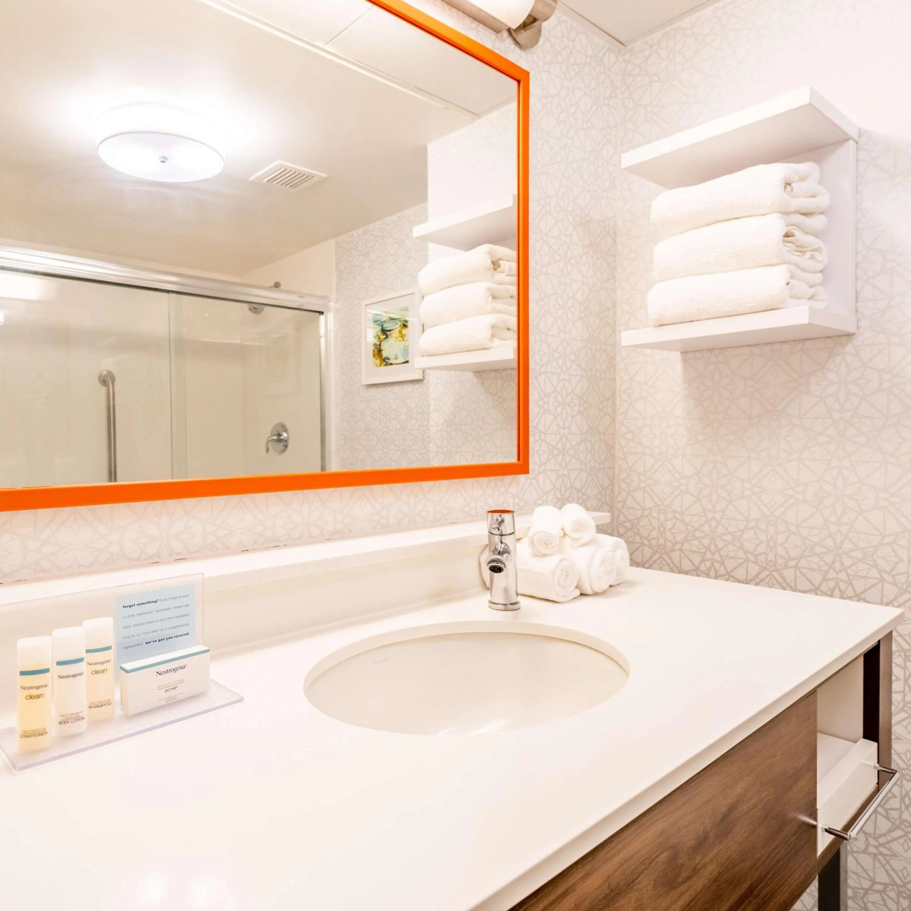 Bathroom in Hampton Inn Gainesville