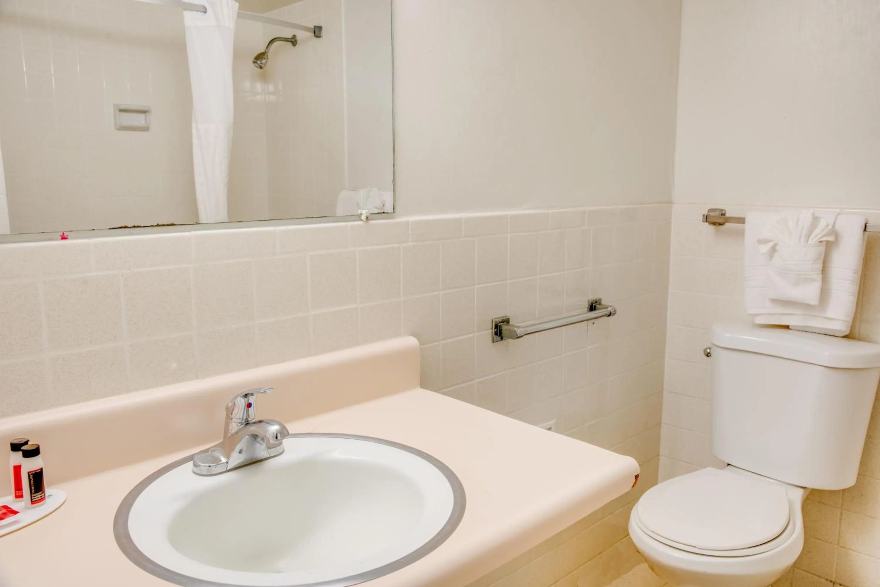 Bathroom in Super 8 by Wyndham St. Petersburg