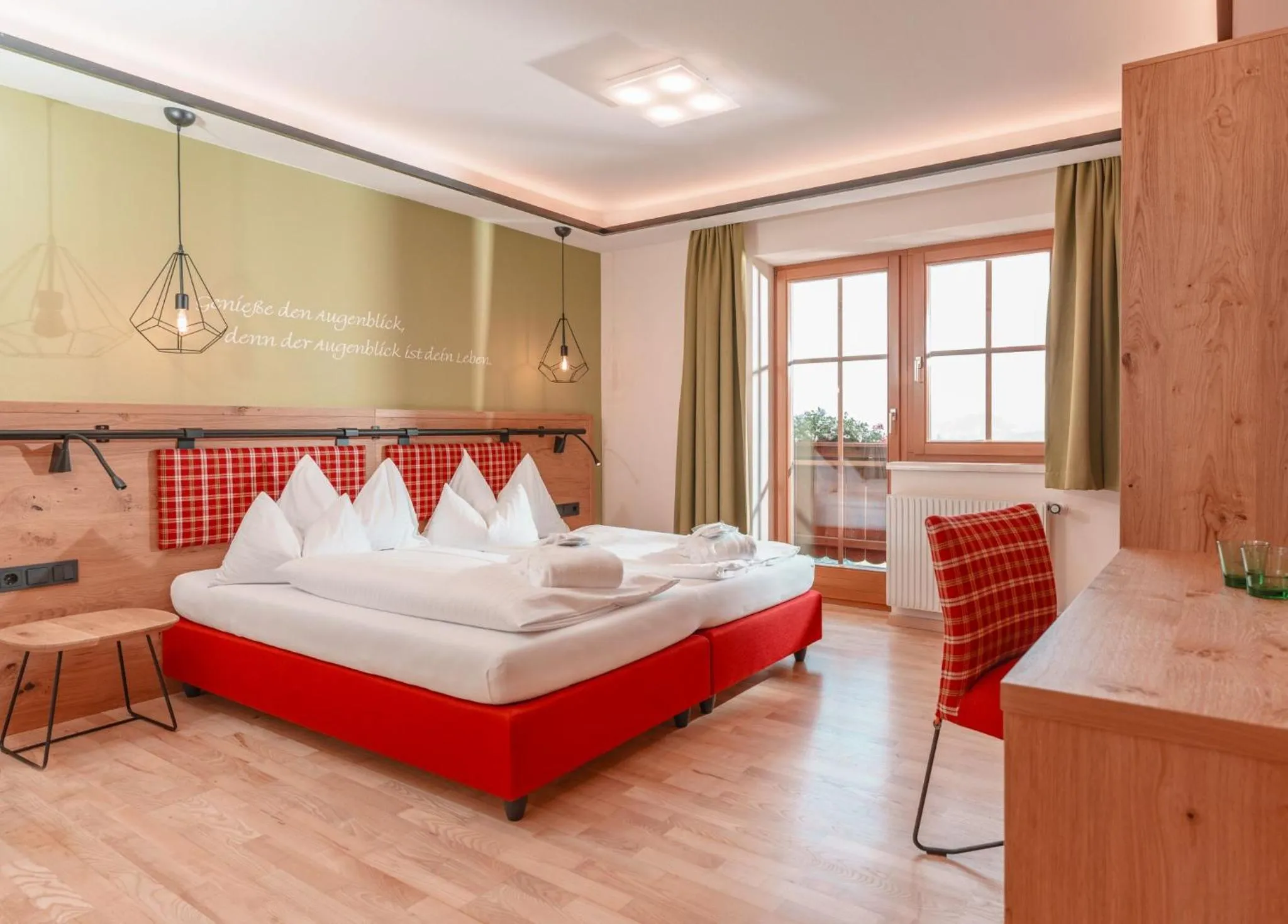 Photo of the whole room, Bed in Hotel Schröckerhof