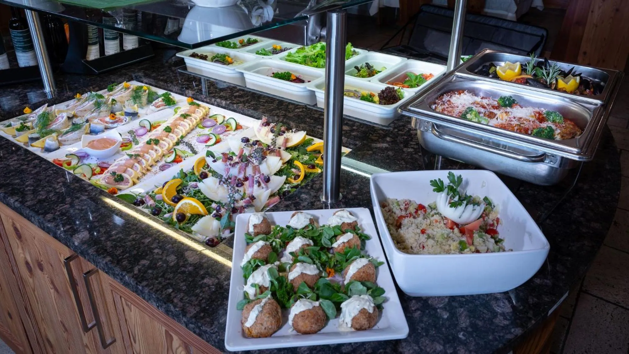 Restaurant/places to eat in Hotel Schröckerhof