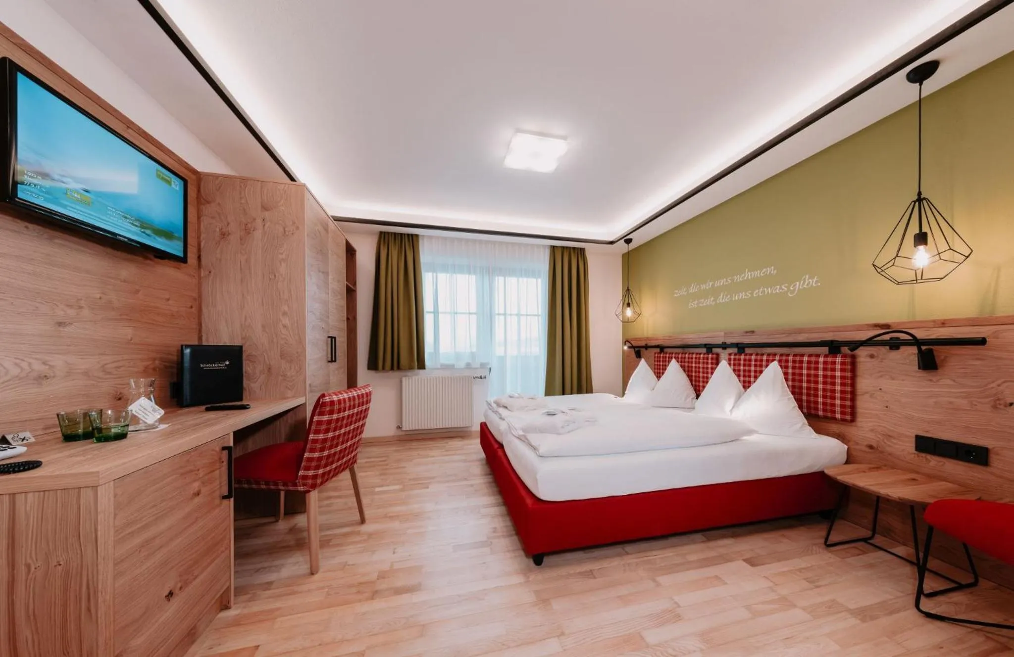 Photo of the whole room, Bed in Hotel Schröckerhof