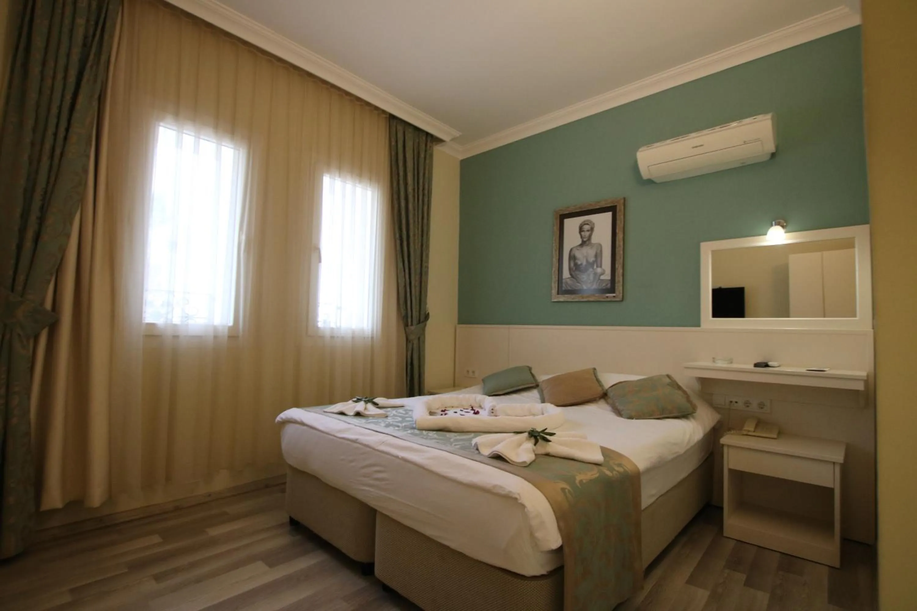 Bed in Artemis Hotel