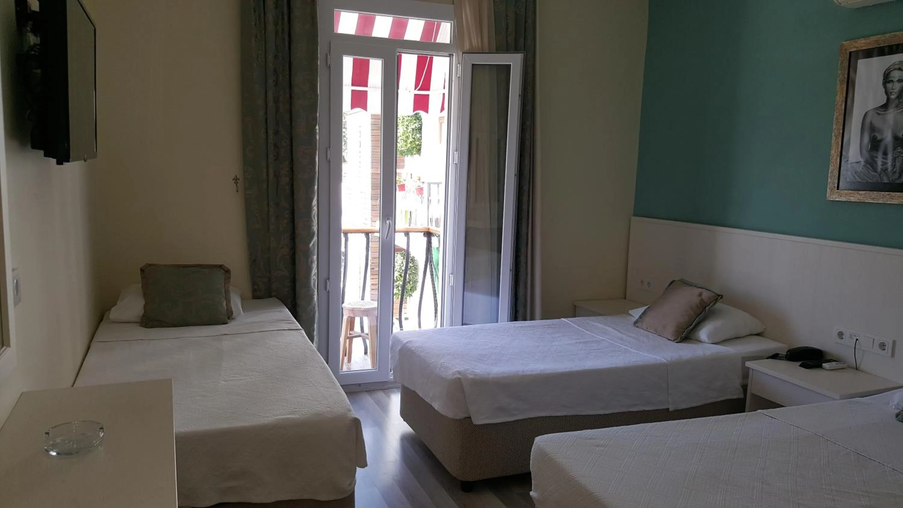 Bed in Artemis Hotel