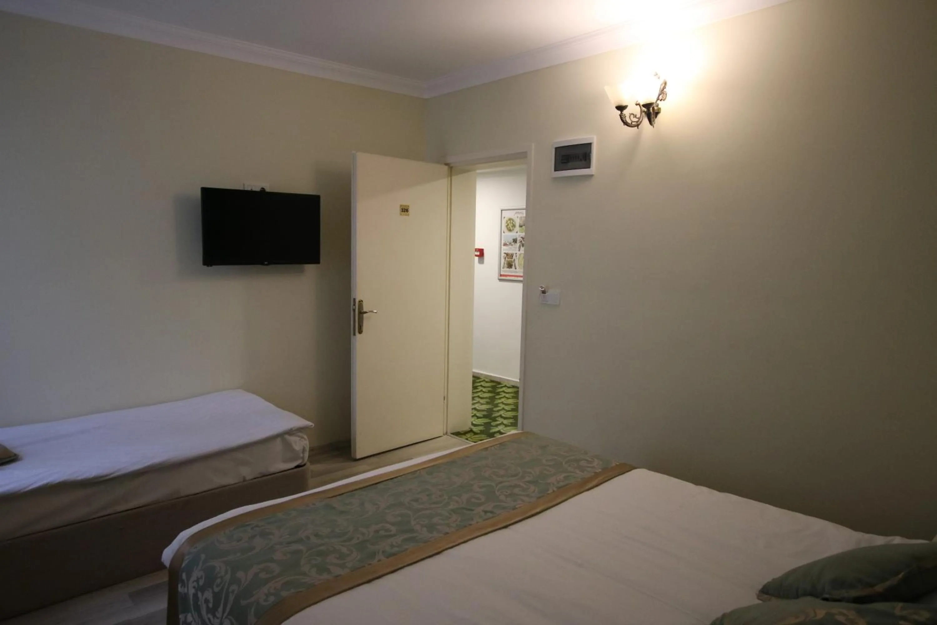 Bed in Artemis Hotel