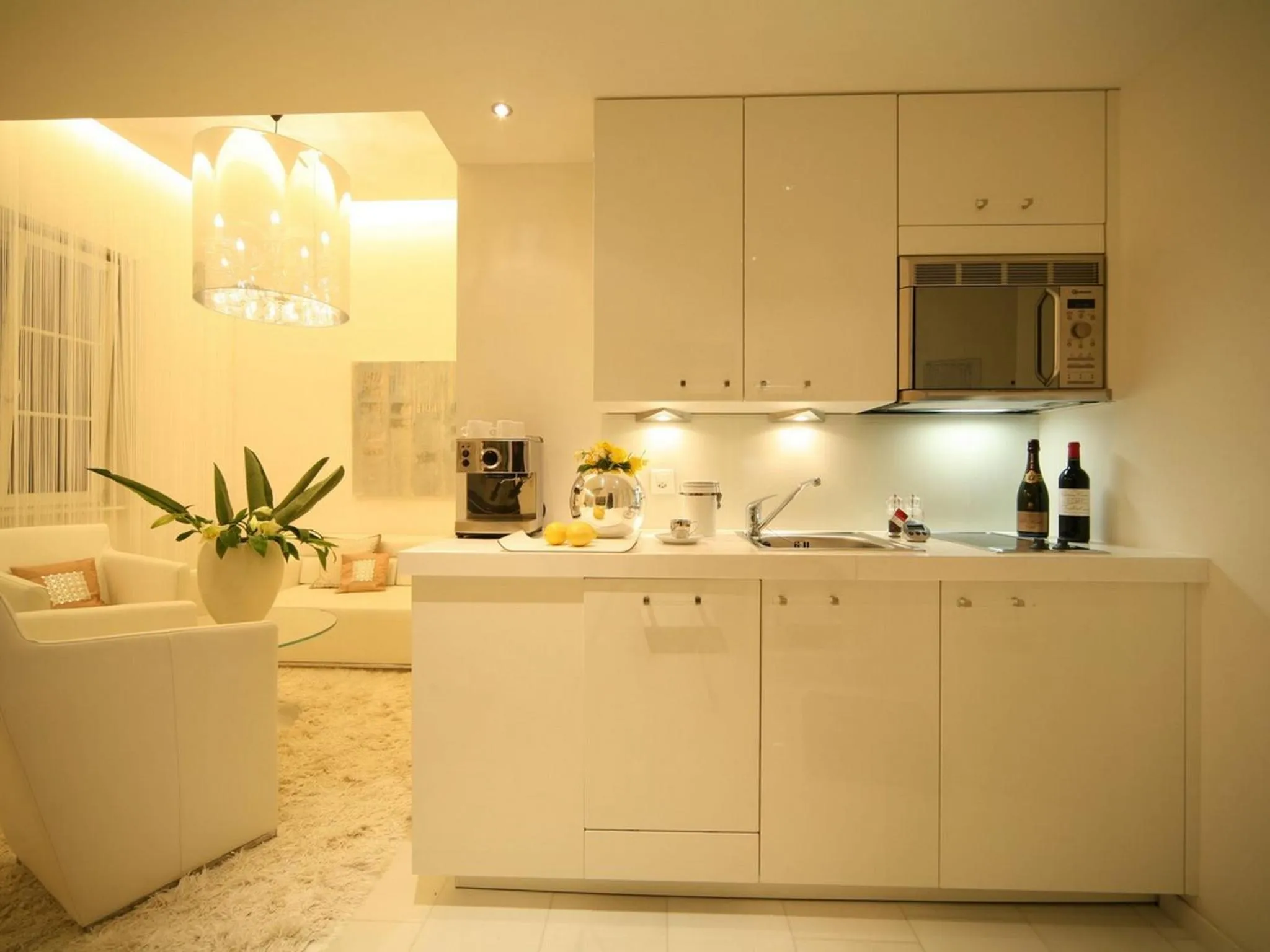 Kitchen or kitchenette in VISIONAPARTMENTS Gerechtigkeitsgasse - contactless check-in