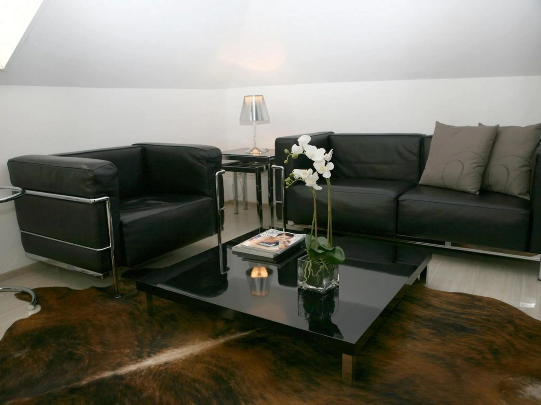 Seating area in VISIONAPARTMENTS Cramerstrasse 2-6 - contactless check-in