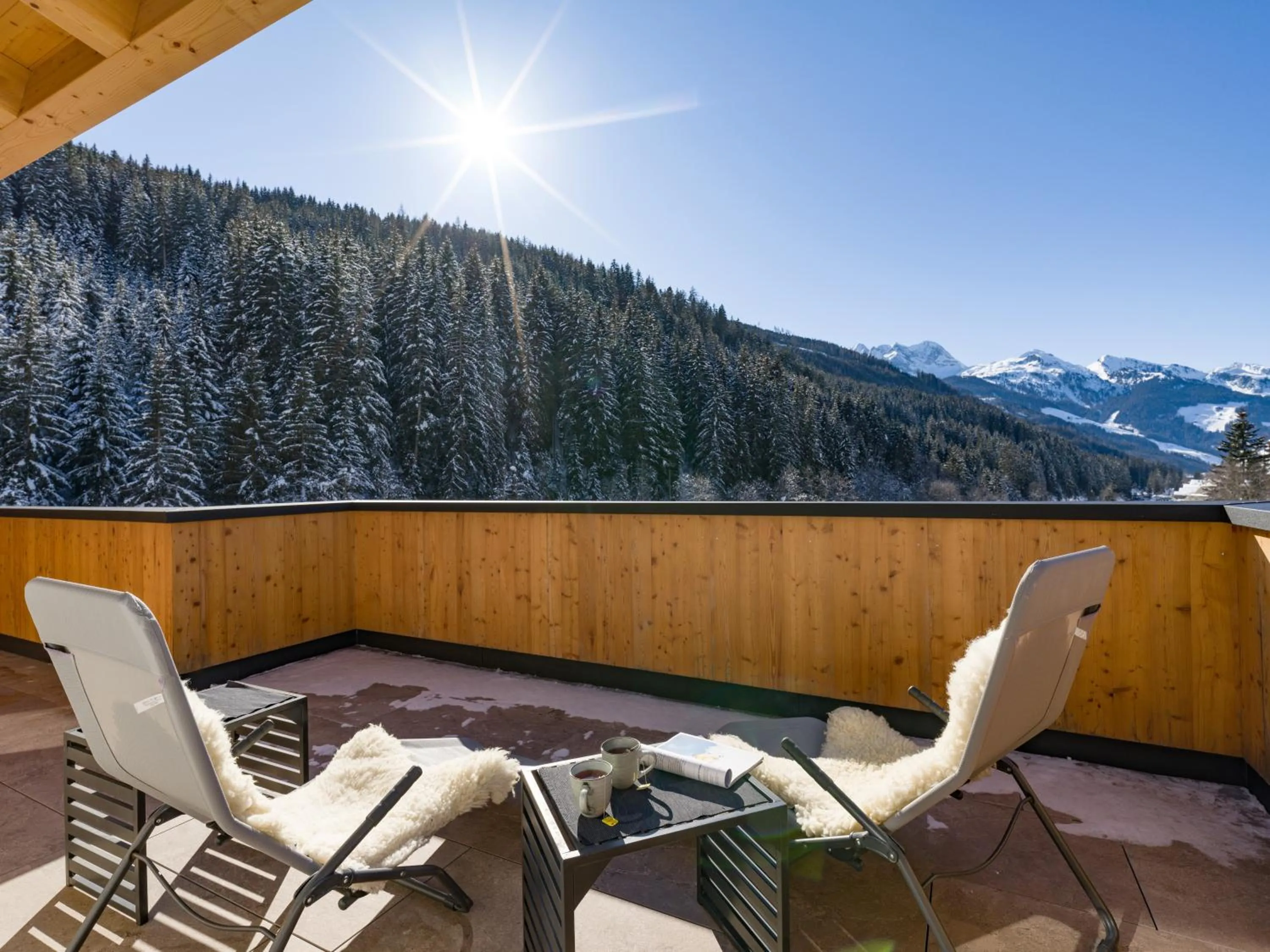 Balcony/Terrace in Waidmannsruh Appartements