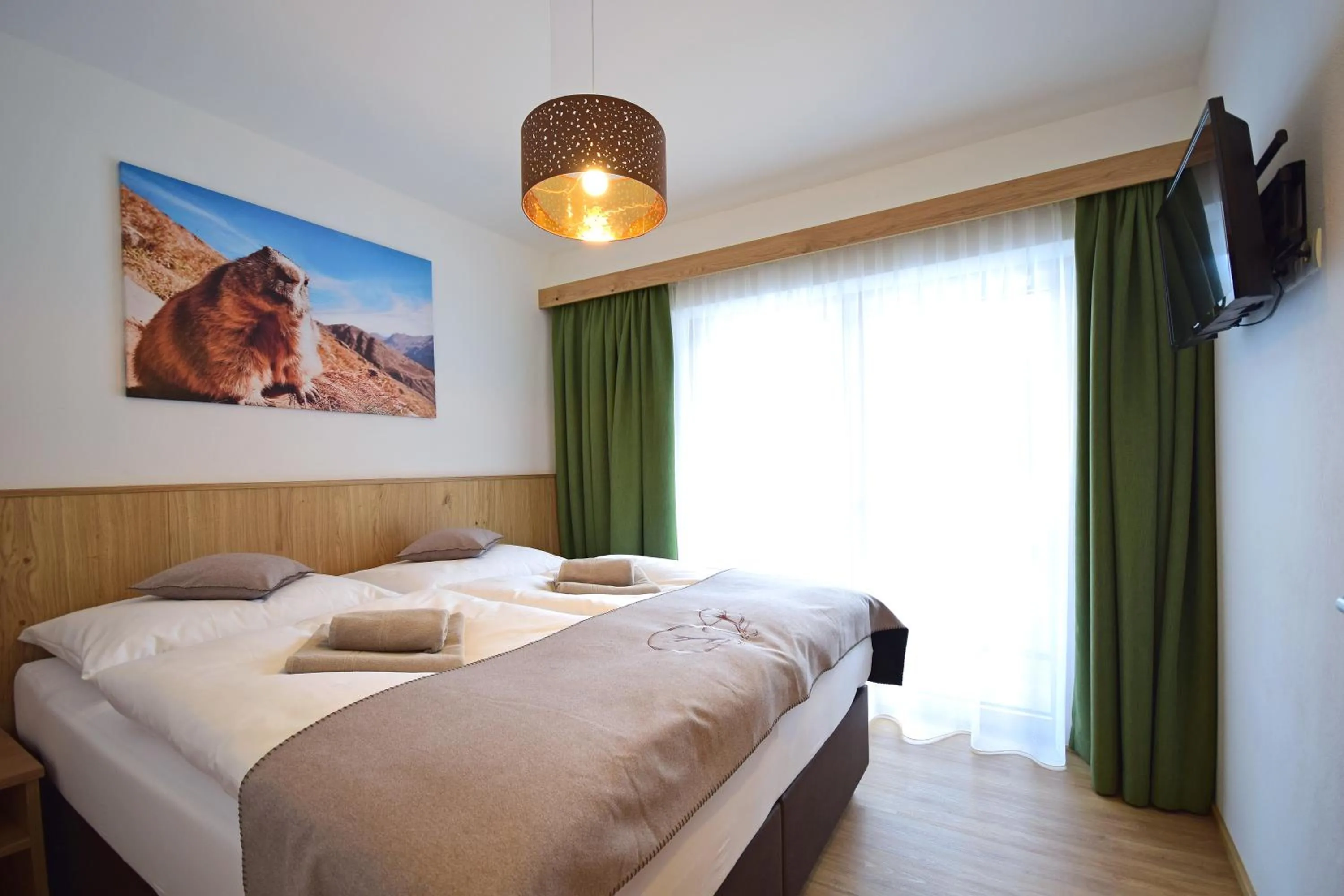 Bed in Waidmannsruh Appartements