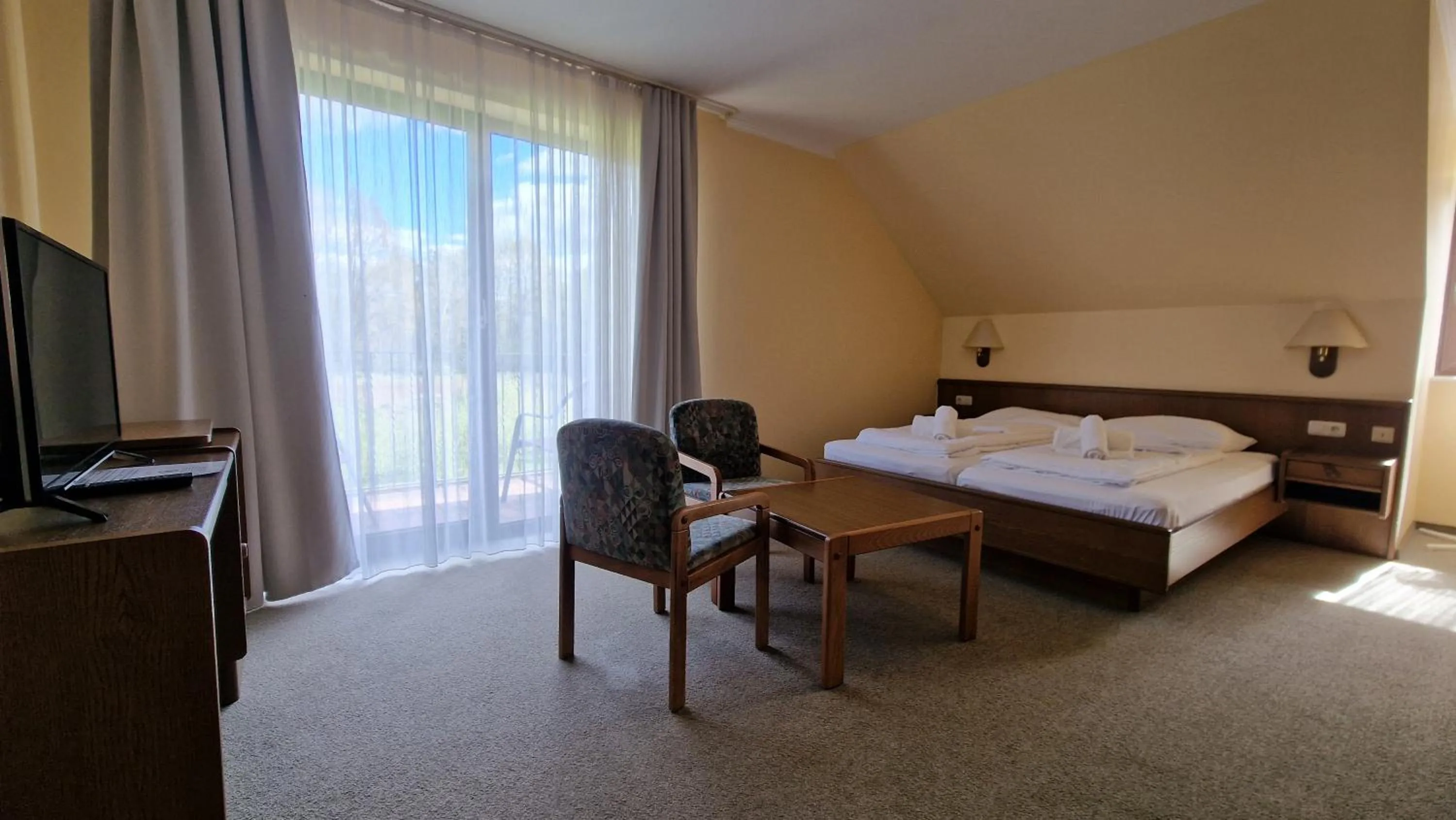 Double Room with Balcony - single occupancy in Hotel Tini