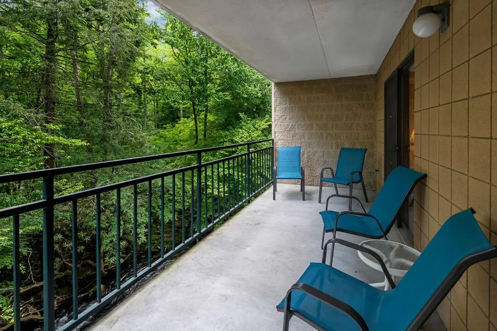 Patio in Park Place Condos