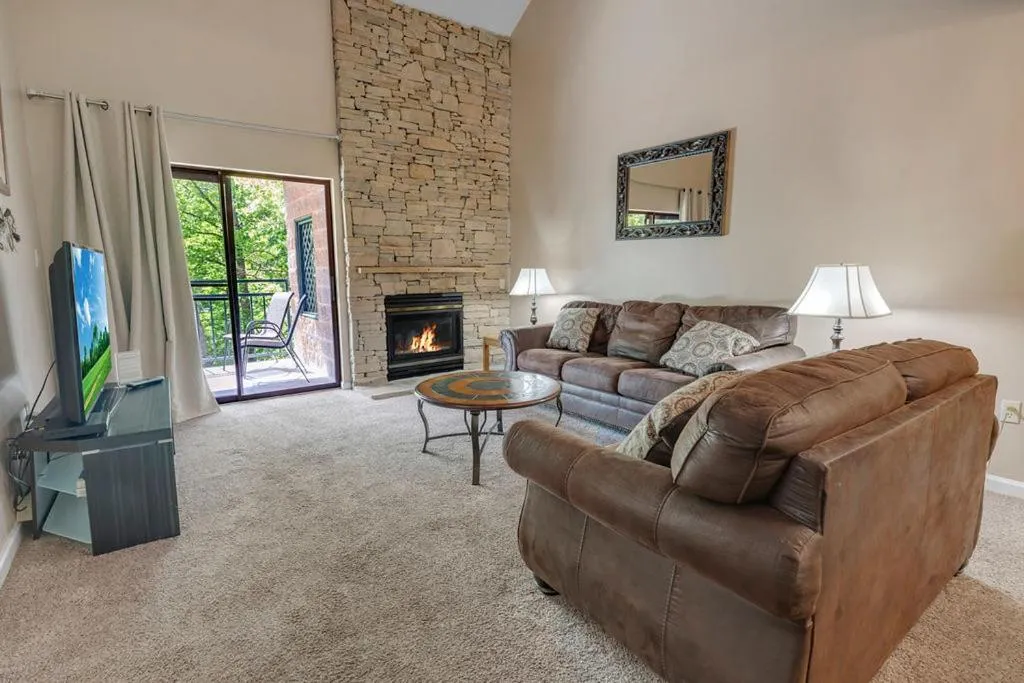 Living room in Park Place Condos