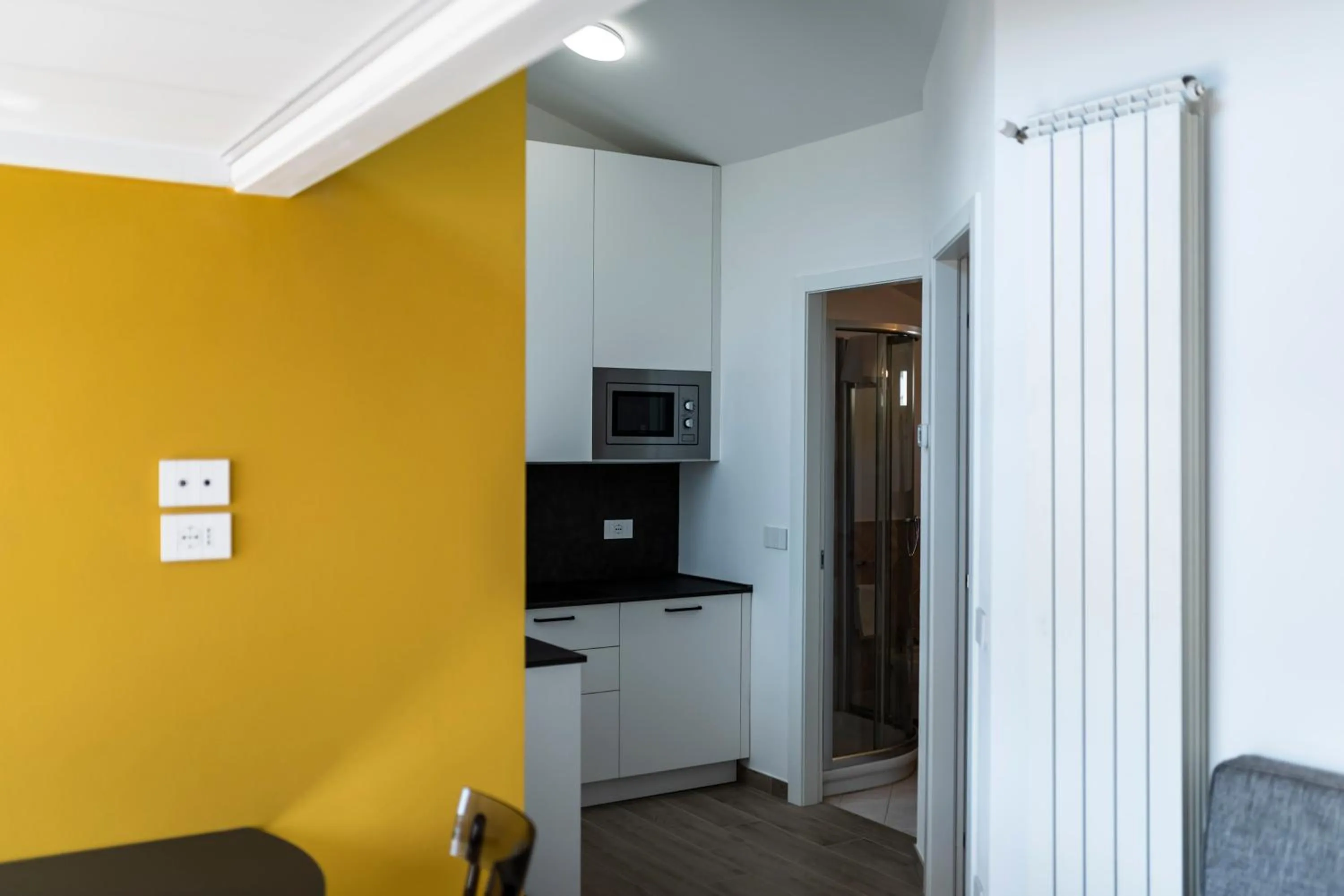 Kitchen or kitchenette in Aromi Piccolo Hotel