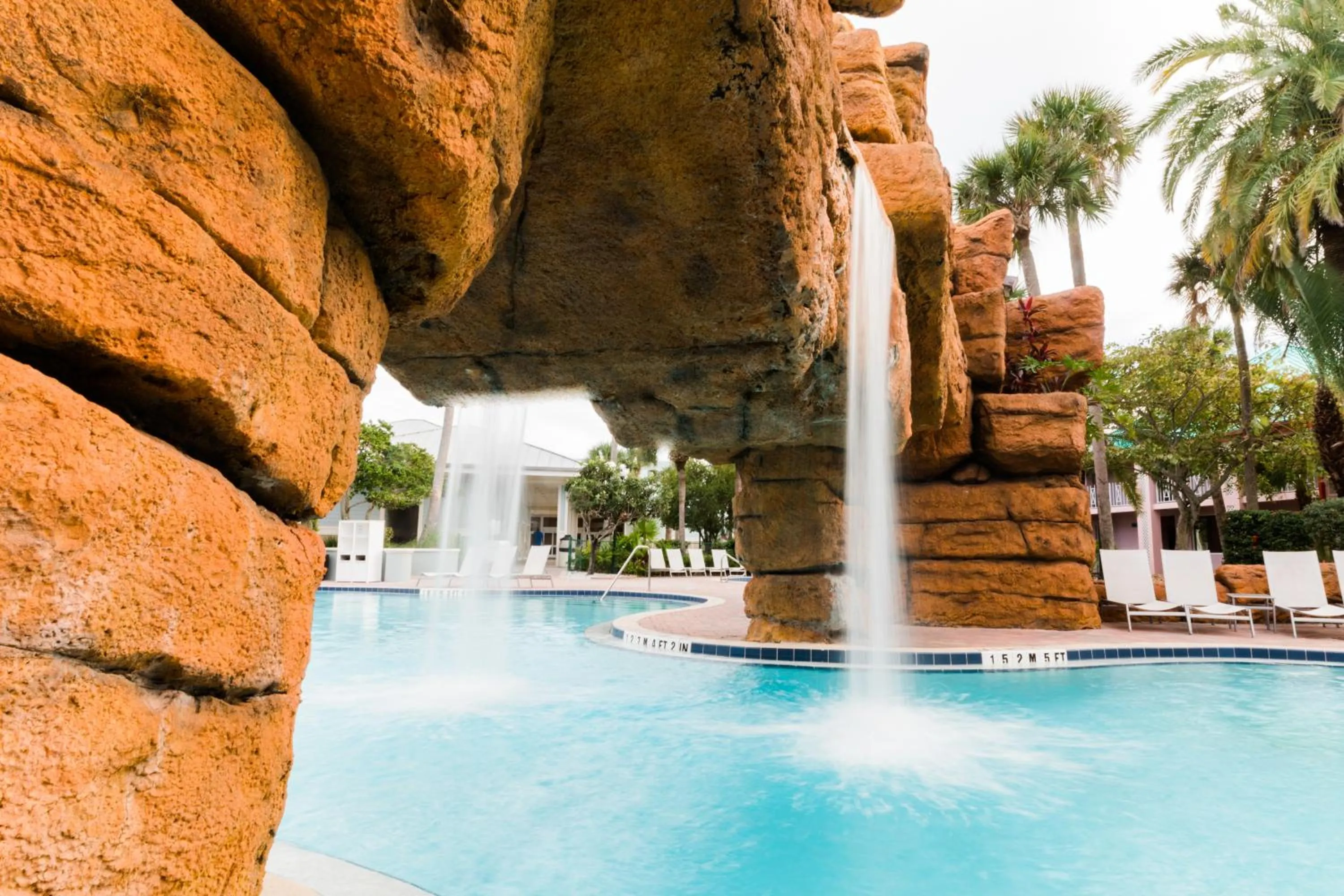 Swimming pool in Radisson Resort at the Port