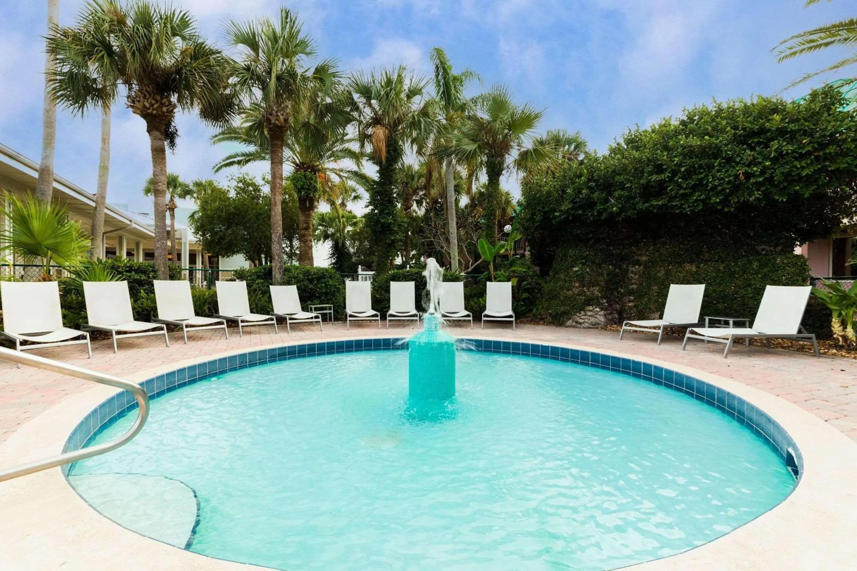 Swimming pool in Radisson Resort at the Port