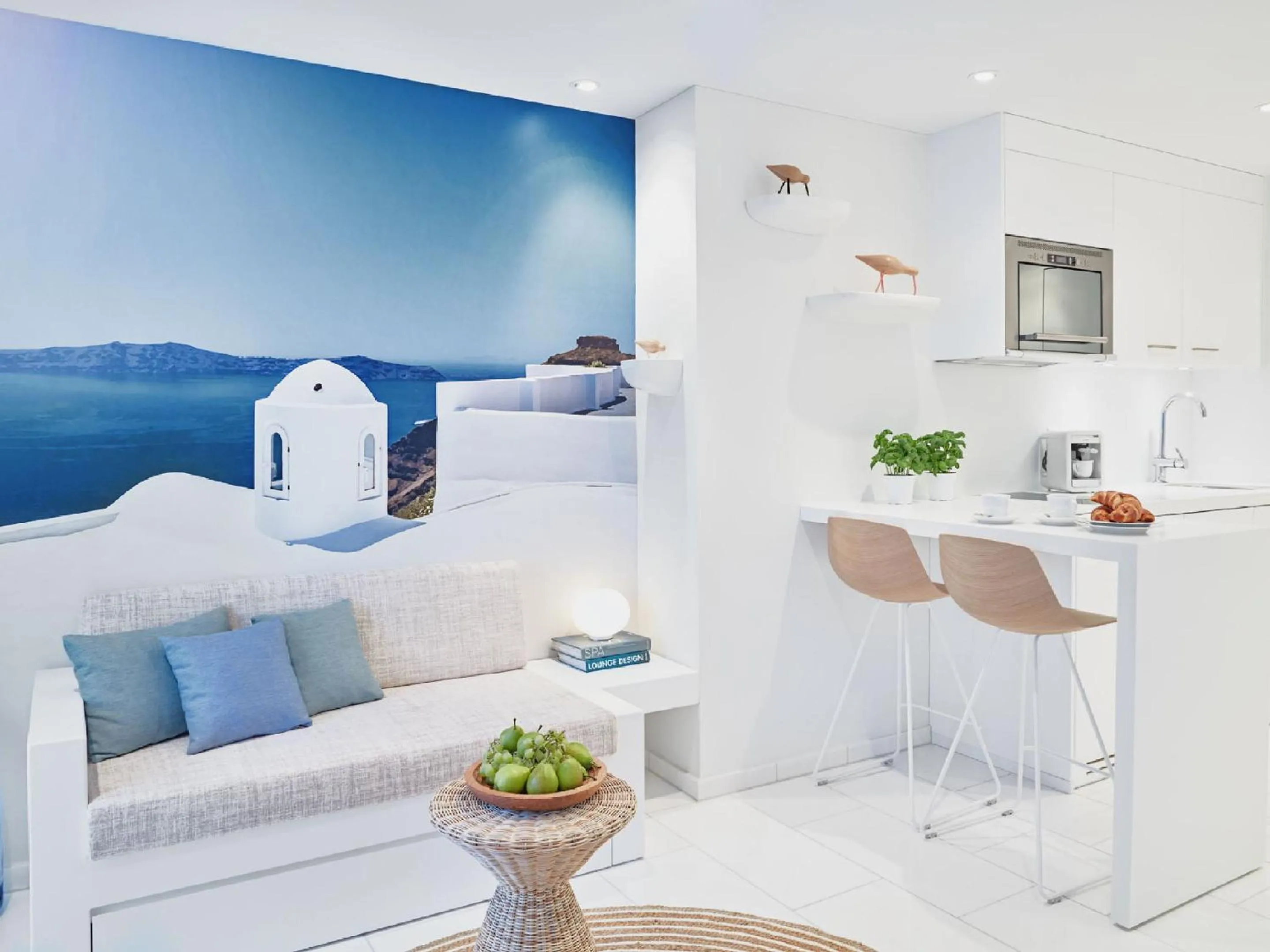 Seating area in VISIONAPARTMENTS Militärstrasse - contactless check-in