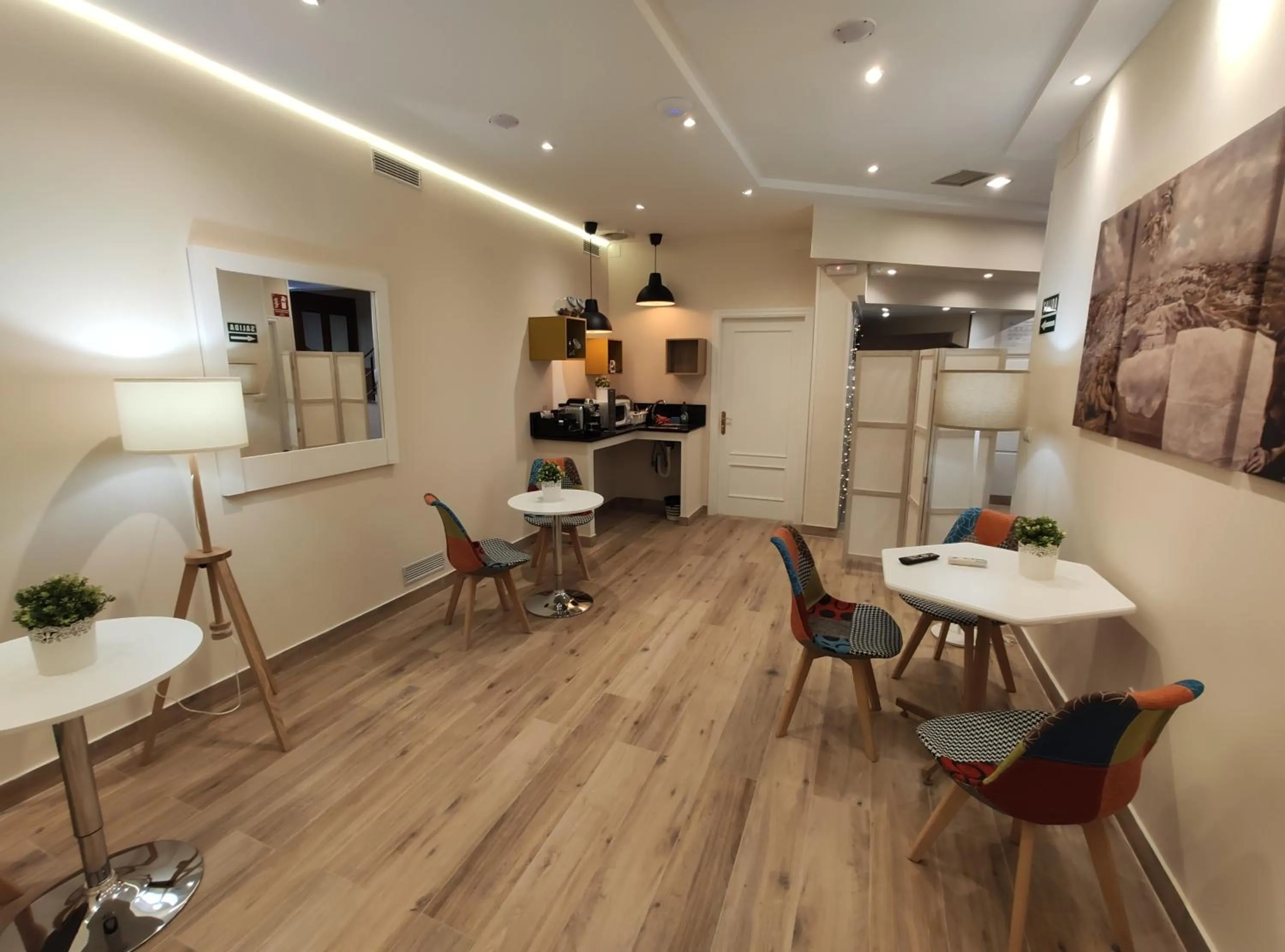 Living room in Trípolis Toledo