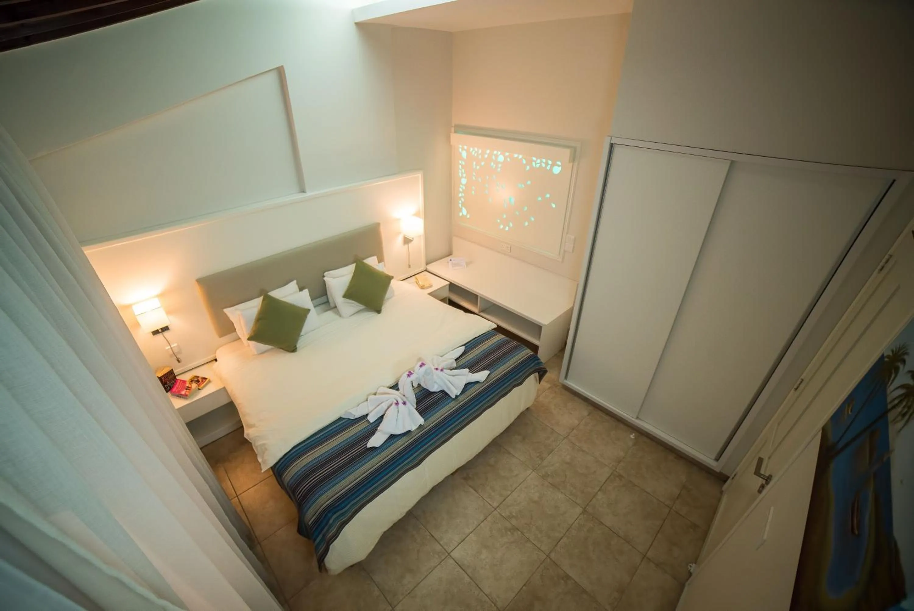 Bedroom, Bed in MyroAndrou Beach Hotel Apartments