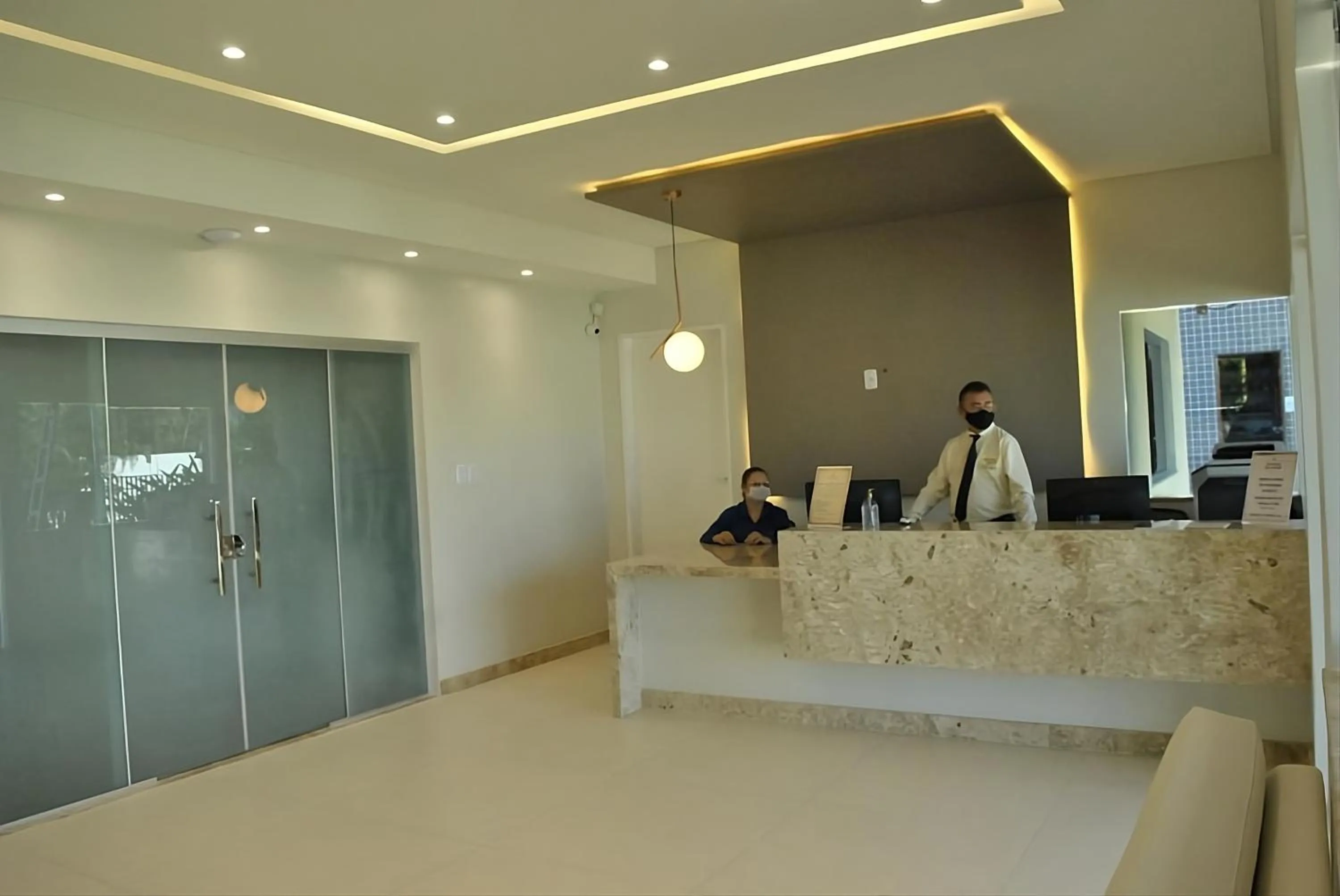 Lobby or reception in Pousada Lagoa Seca