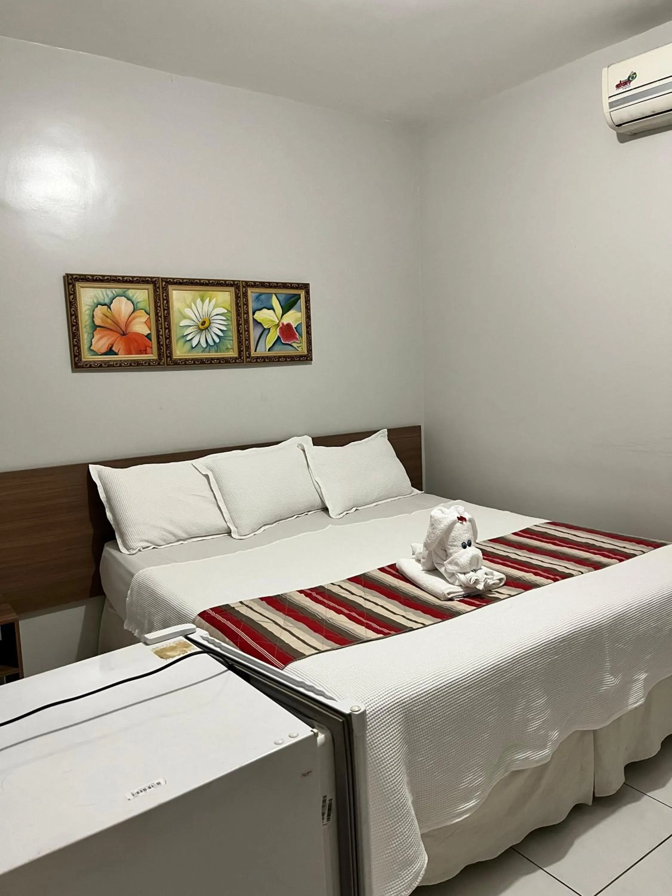 Bed in Pousada Lagoa Seca