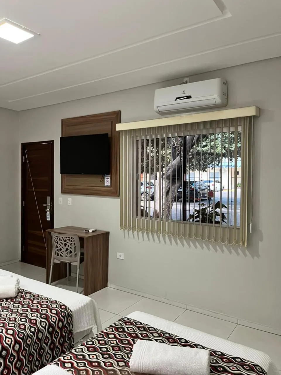 TV and multimedia, Bed in Pousada Lagoa Seca