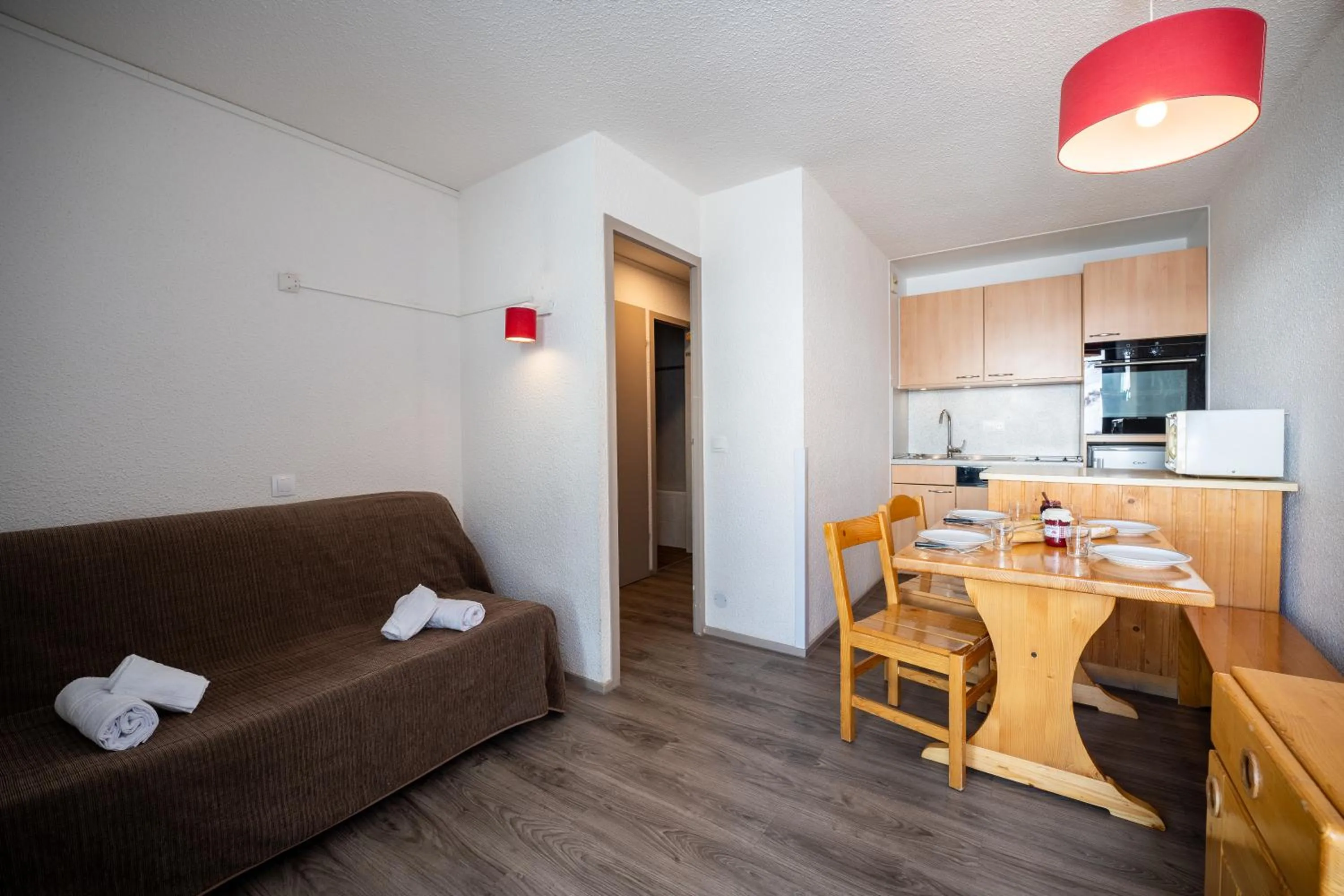 Dining area in Résidence Azureva Les Menuires