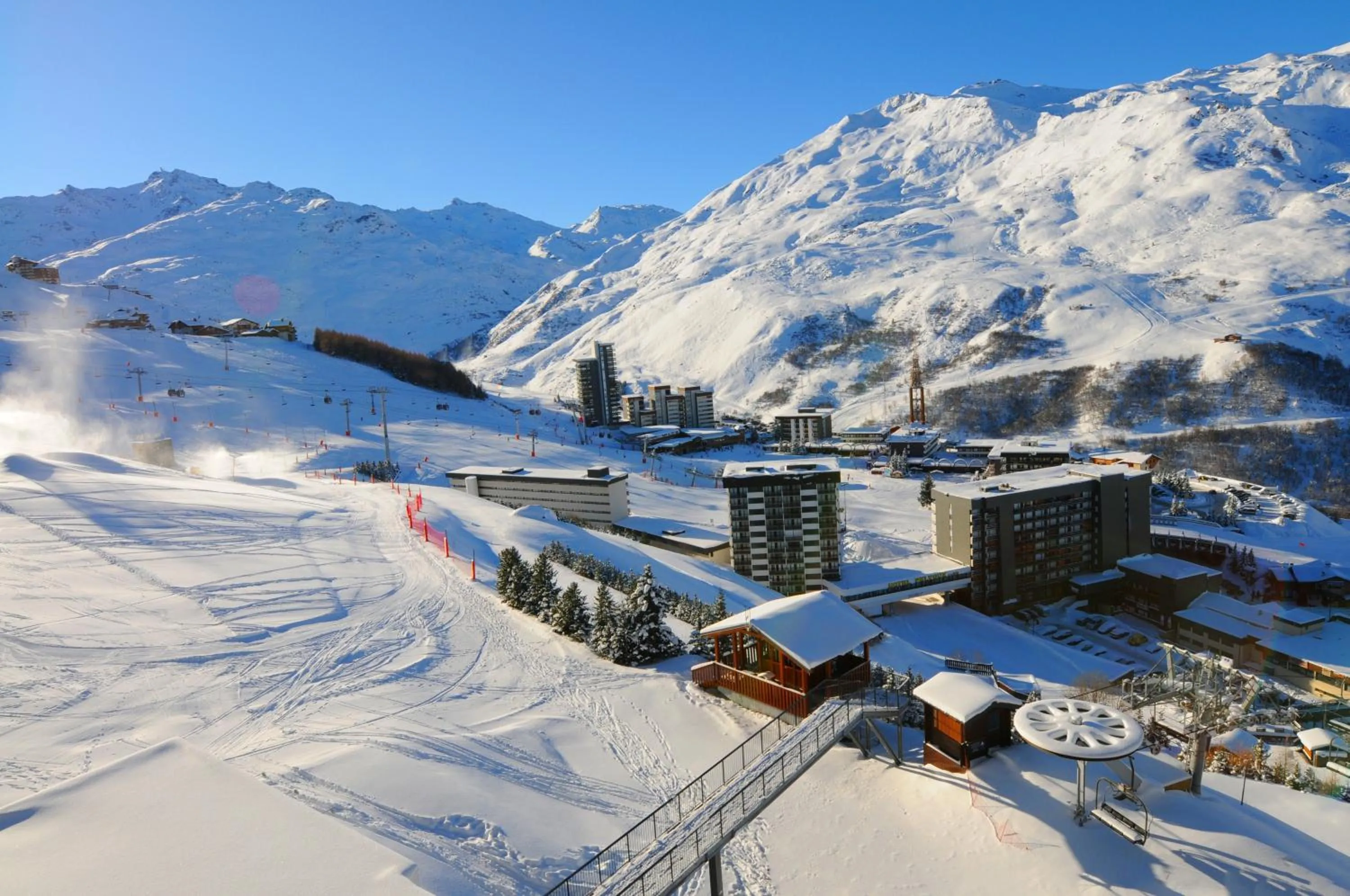 Bird's eye view in Résidence Azureva Les Menuires