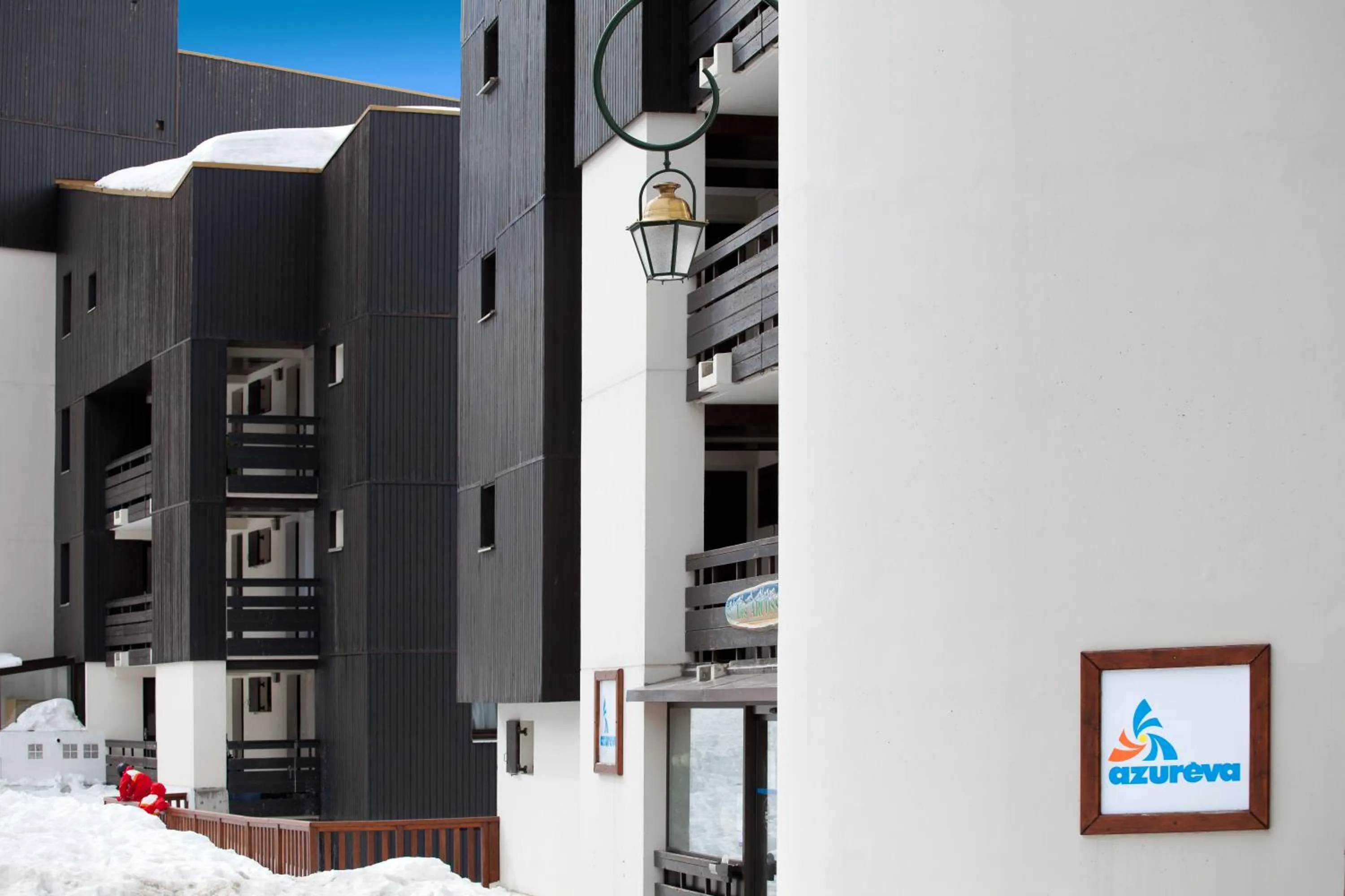 Facade/entrance in Résidence Azureva Les Menuires