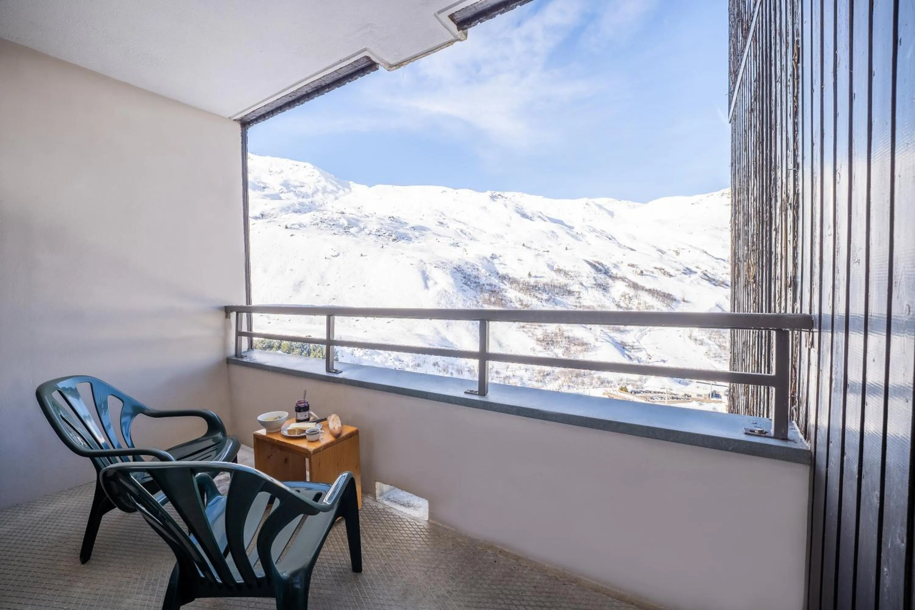 Balcony/Terrace in Résidence Azureva Les Menuires