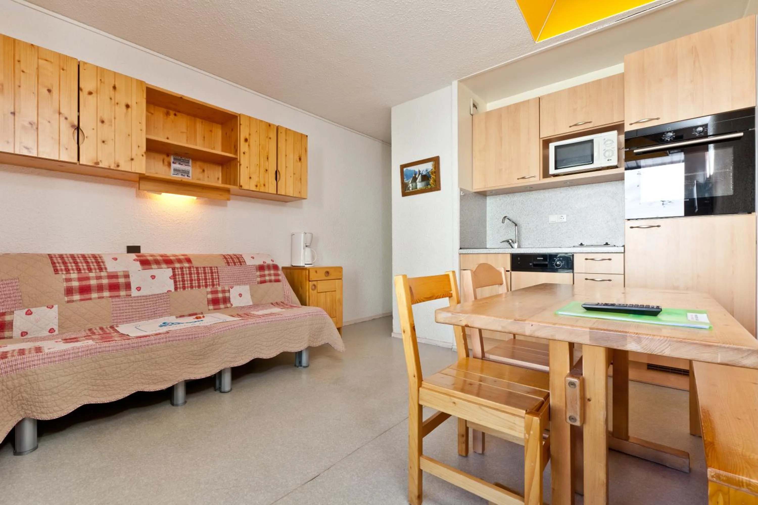 Kitchen or kitchenette in Résidence Azureva Les Menuires