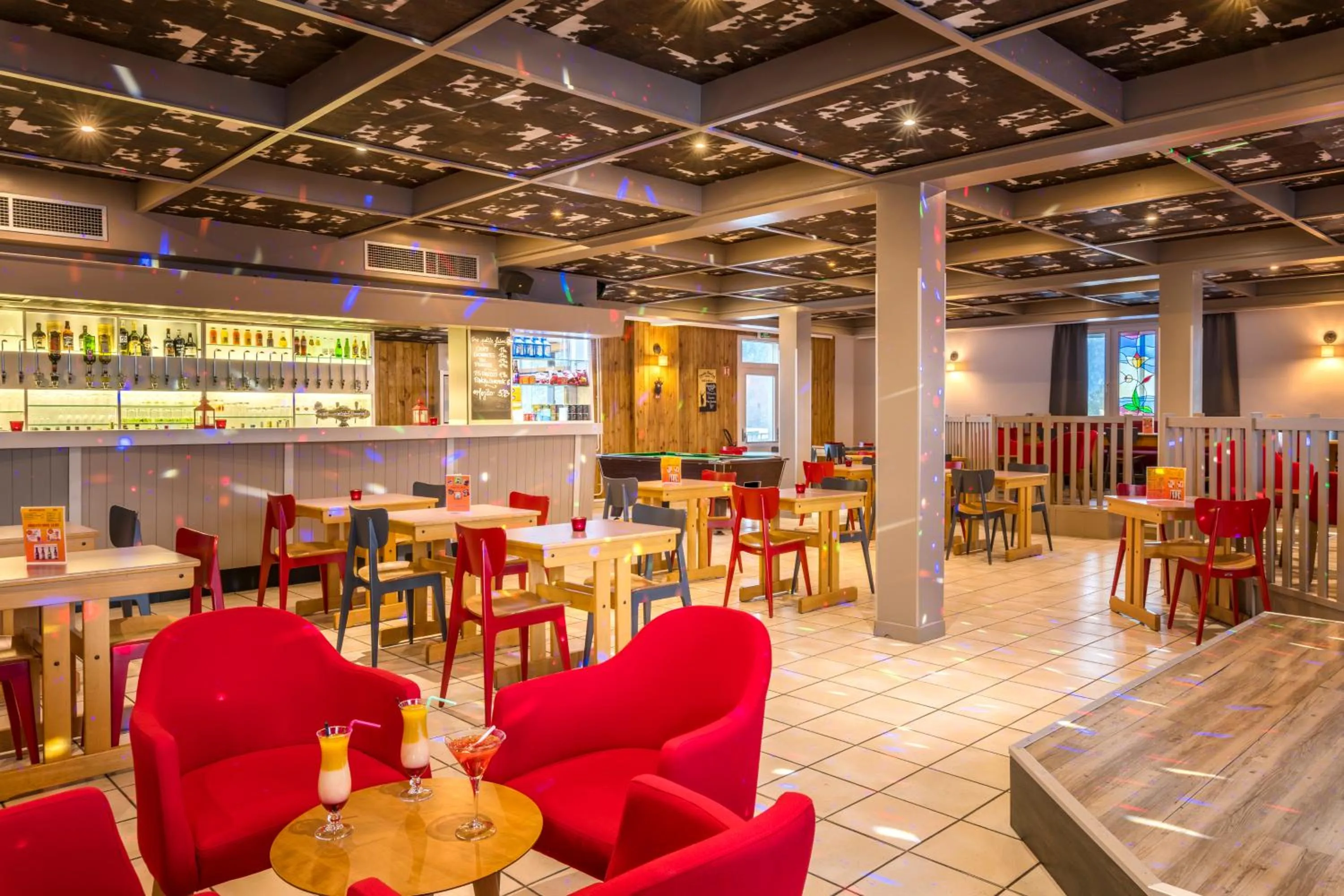 Lounge or bar in Azureva Bussang