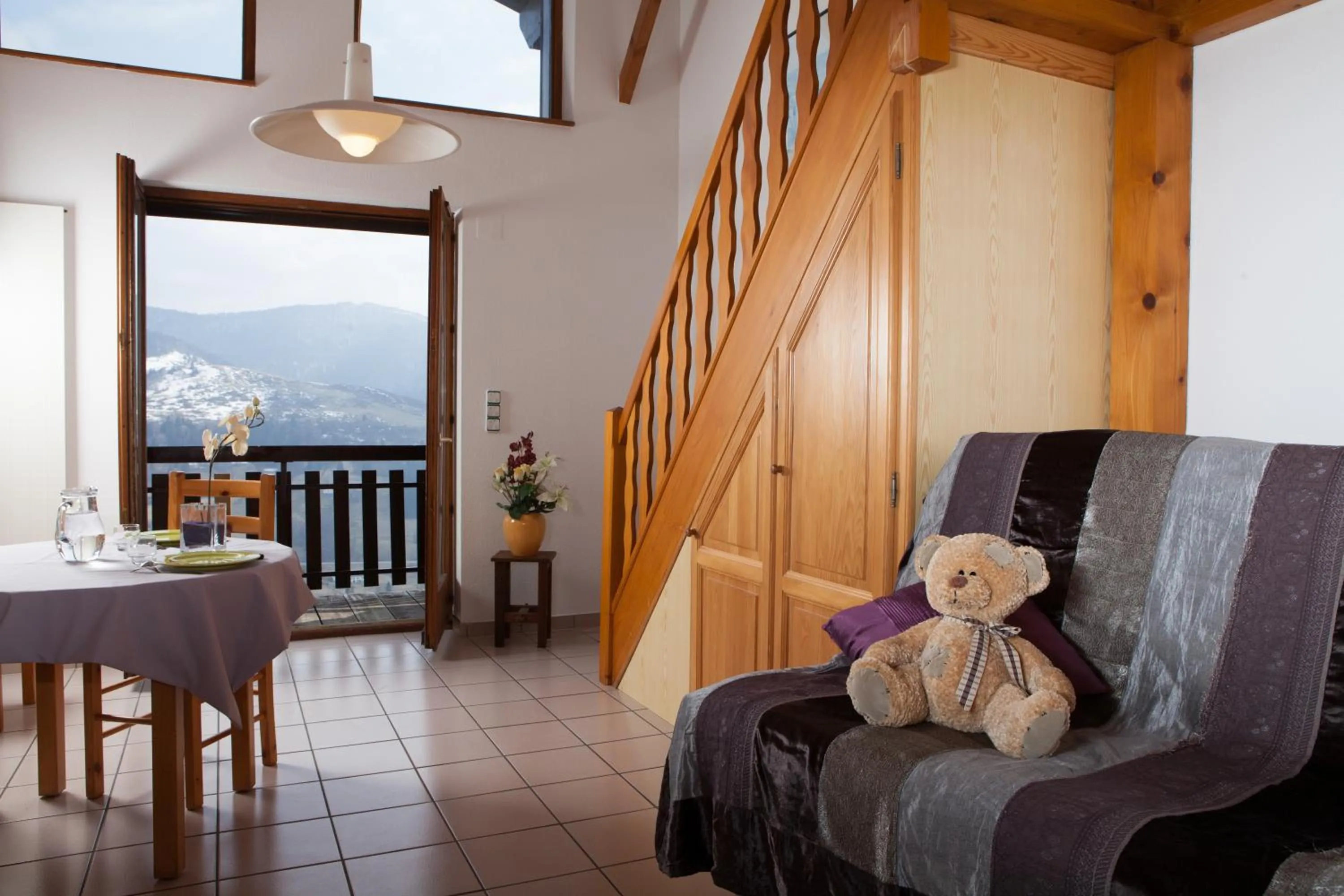 Balcony/Terrace in Azureva Bussang