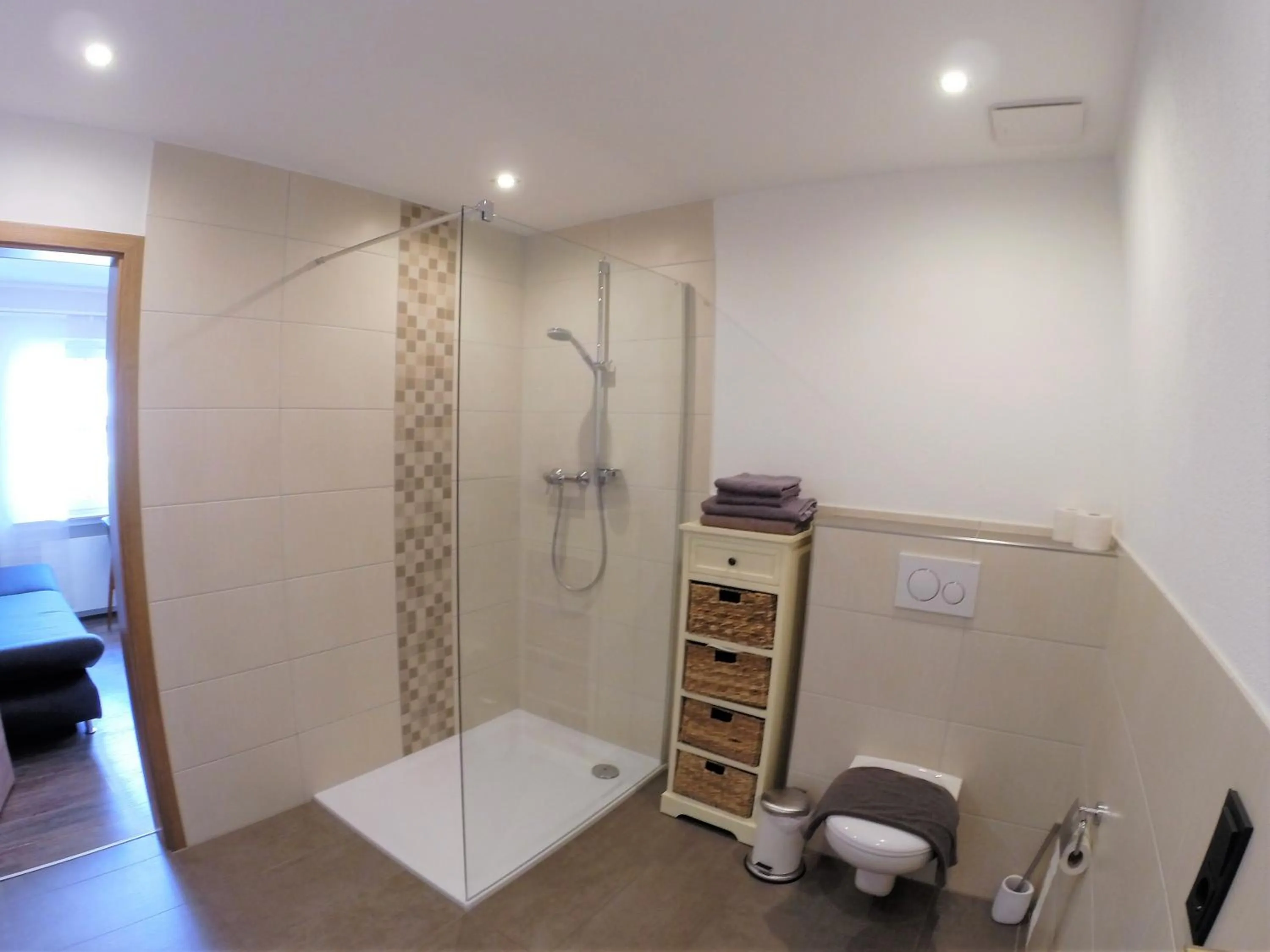 Bathroom in Landgasthof Ralinger Hof