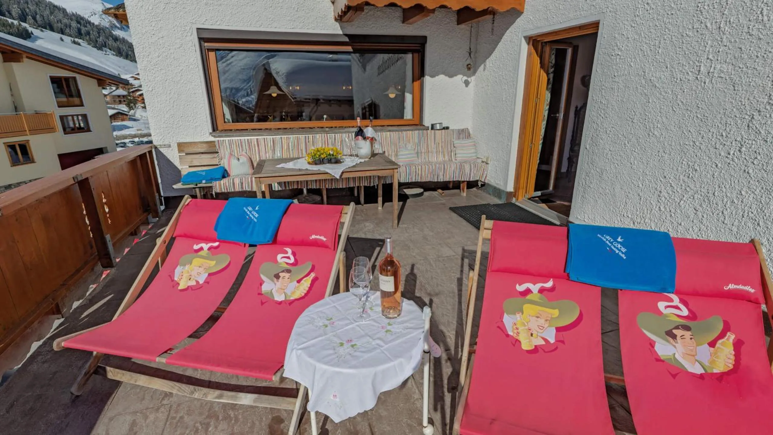 Balcony/Terrace in Haus Schrofenstein
