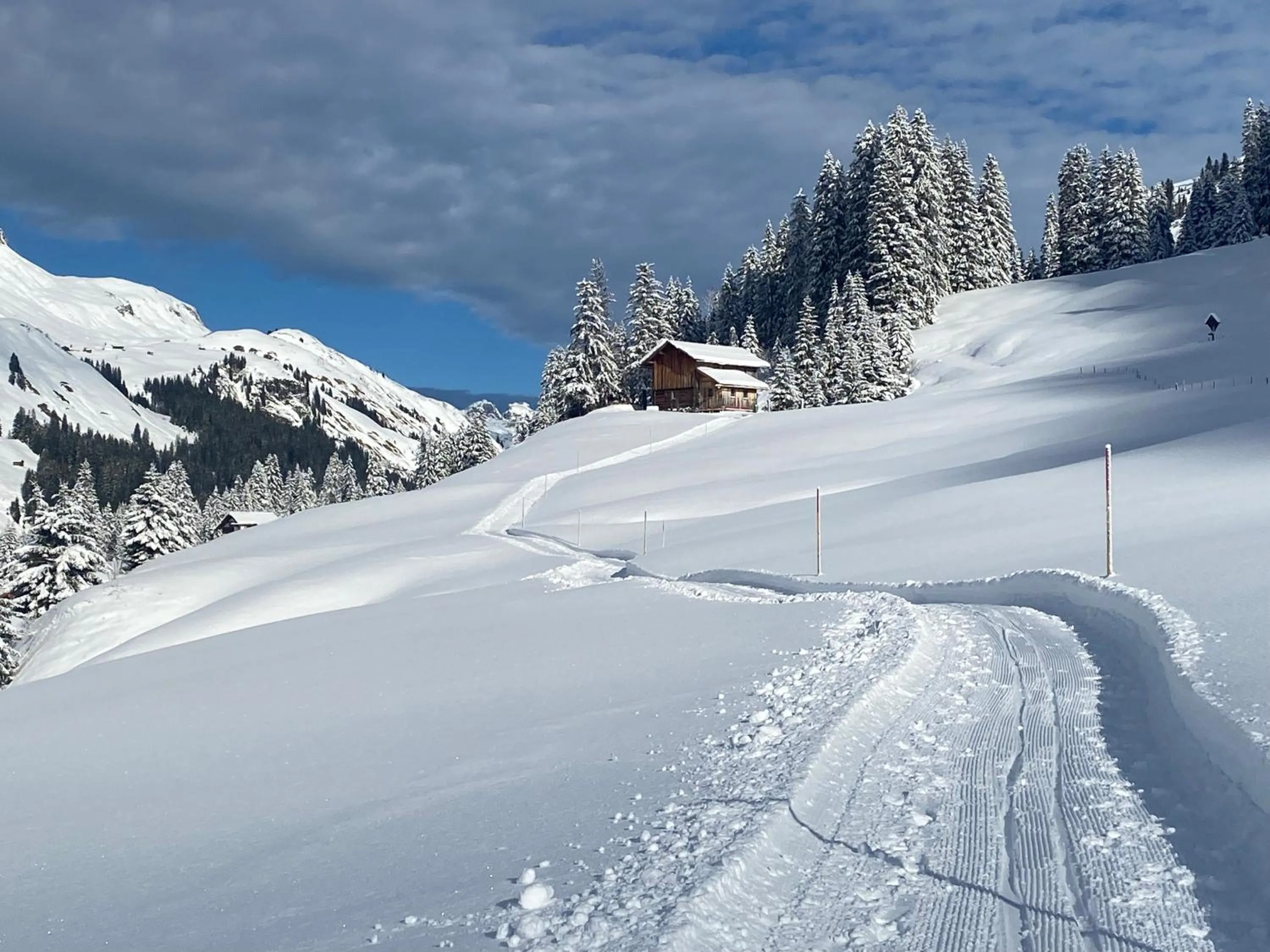 Natural landscape in Haus Schrofenstein