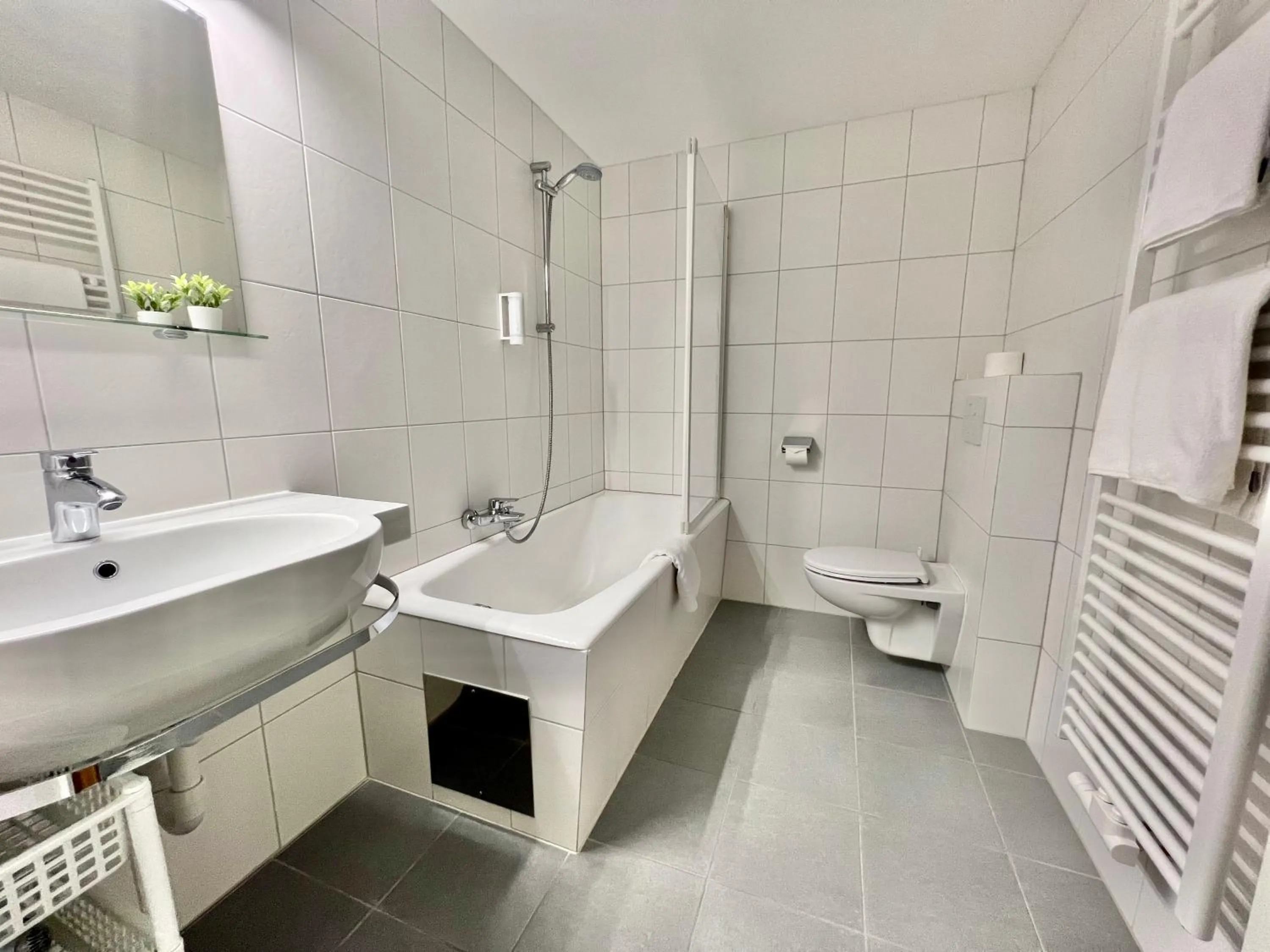 Toilet in Haus Schrofenstein