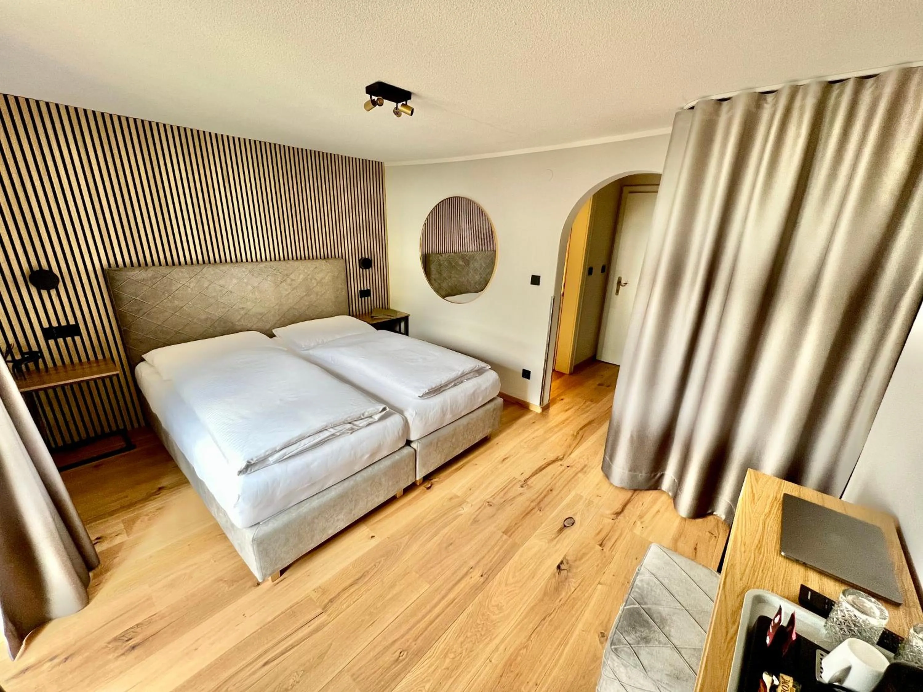 Photo of the whole room, Bed in Haus Schrofenstein