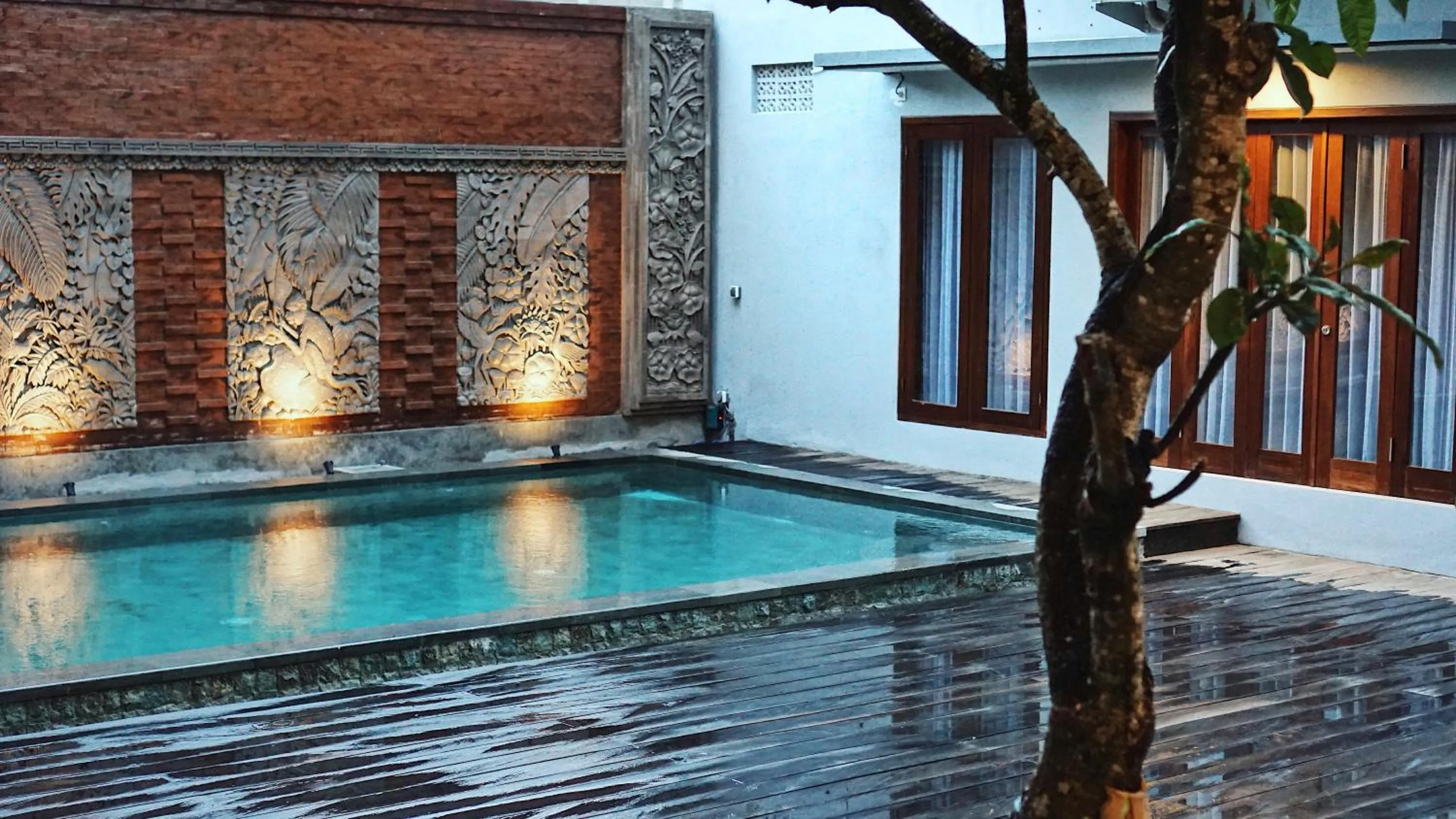 Swimming pool in Perissos Echo Beach